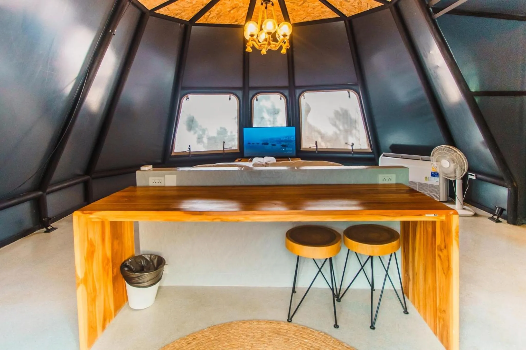 Living room in The X10 private pool villa khaoyai SHA Certified เขาใหญ่