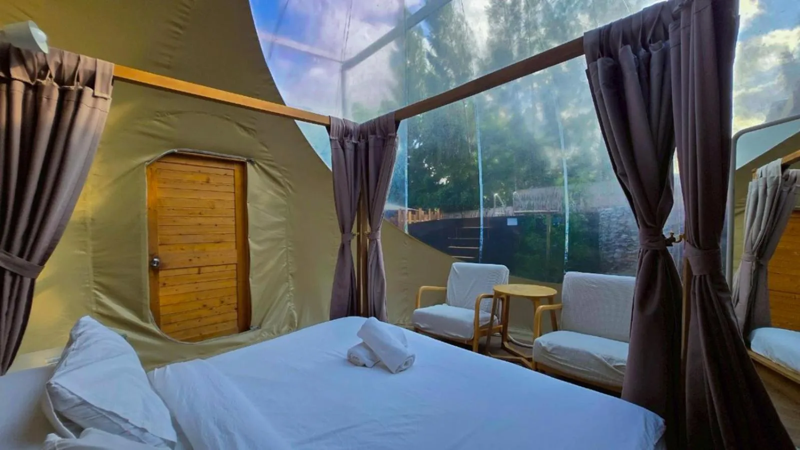 Bed in The X10 private pool villa khaoyai SHA Certified เขาใหญ่