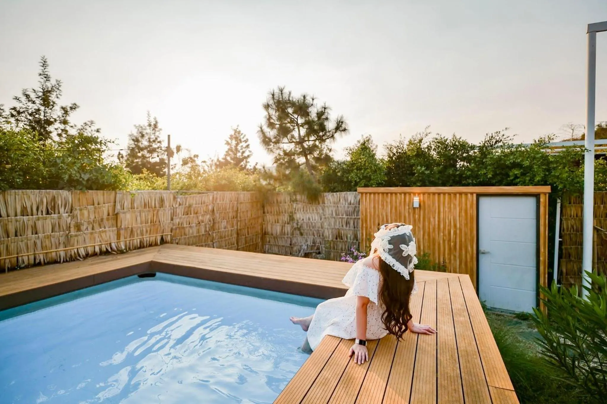 Swimming pool in The X10 private pool villa khaoyai SHA Certified เขาใหญ่