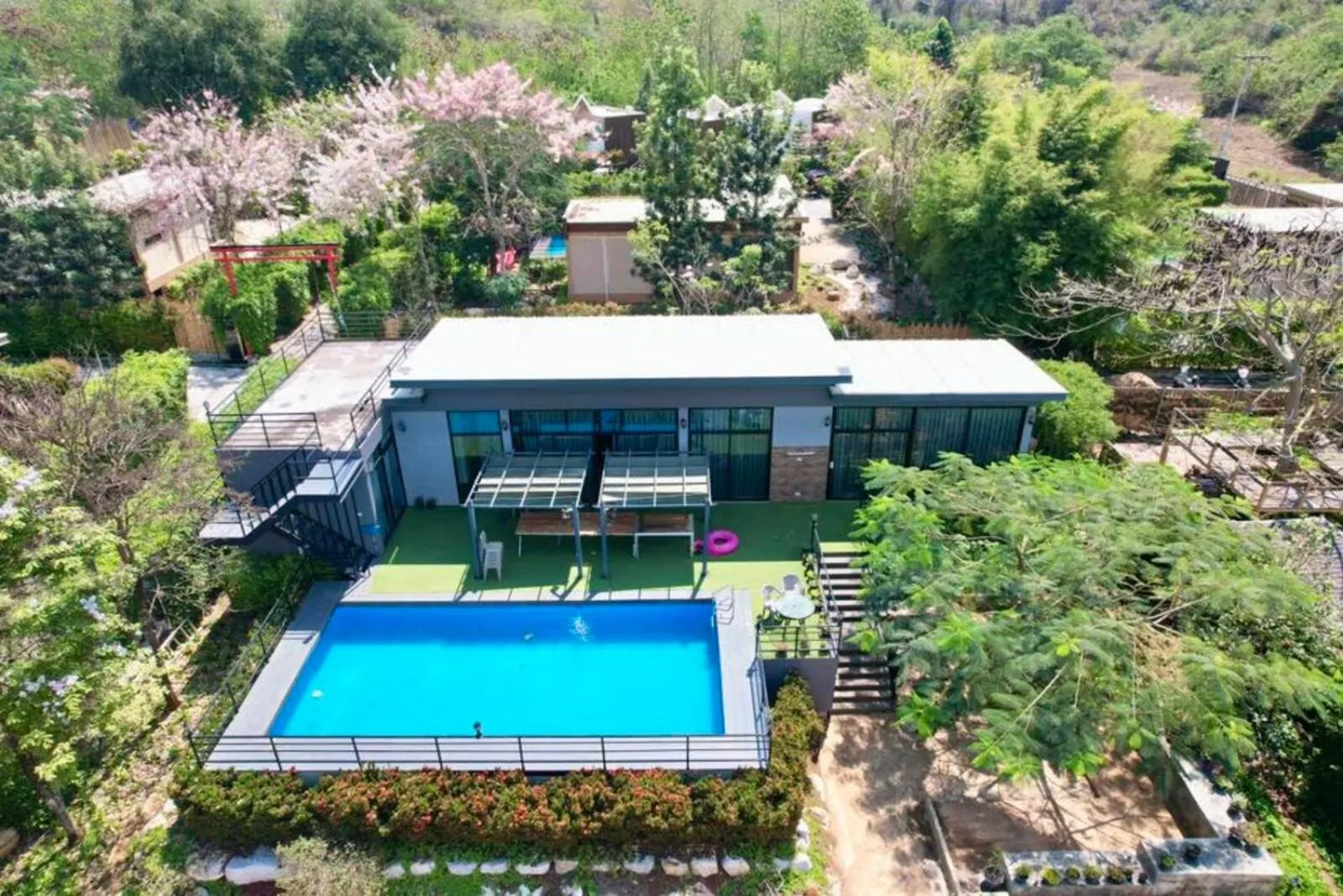 Property building in The X10 private pool villa khaoyai SHA Certified เขาใหญ่
