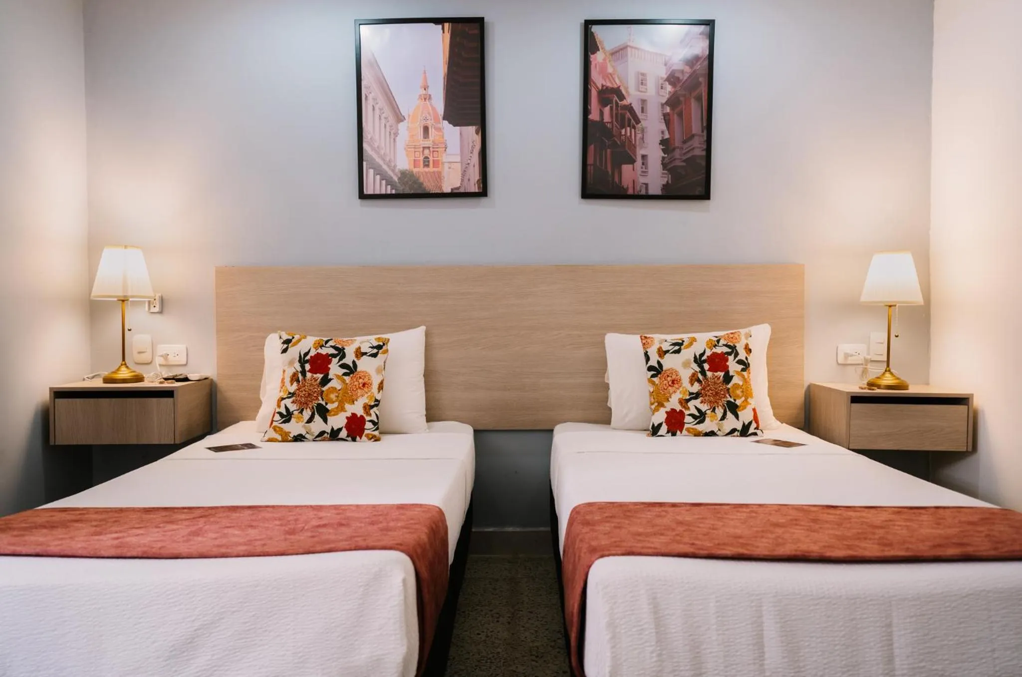 Bed in Casa Franco Hotel