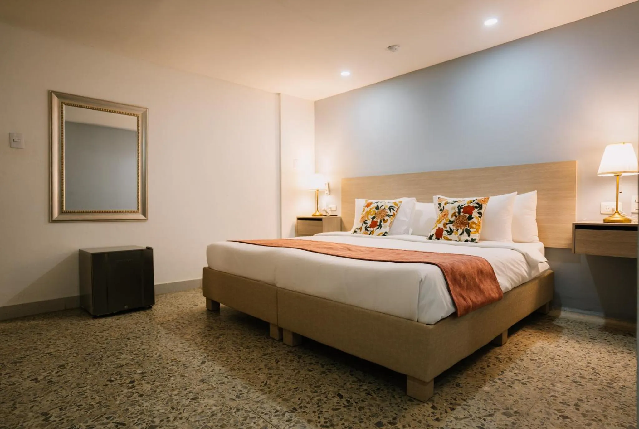 Bed in Casa Franco Hotel