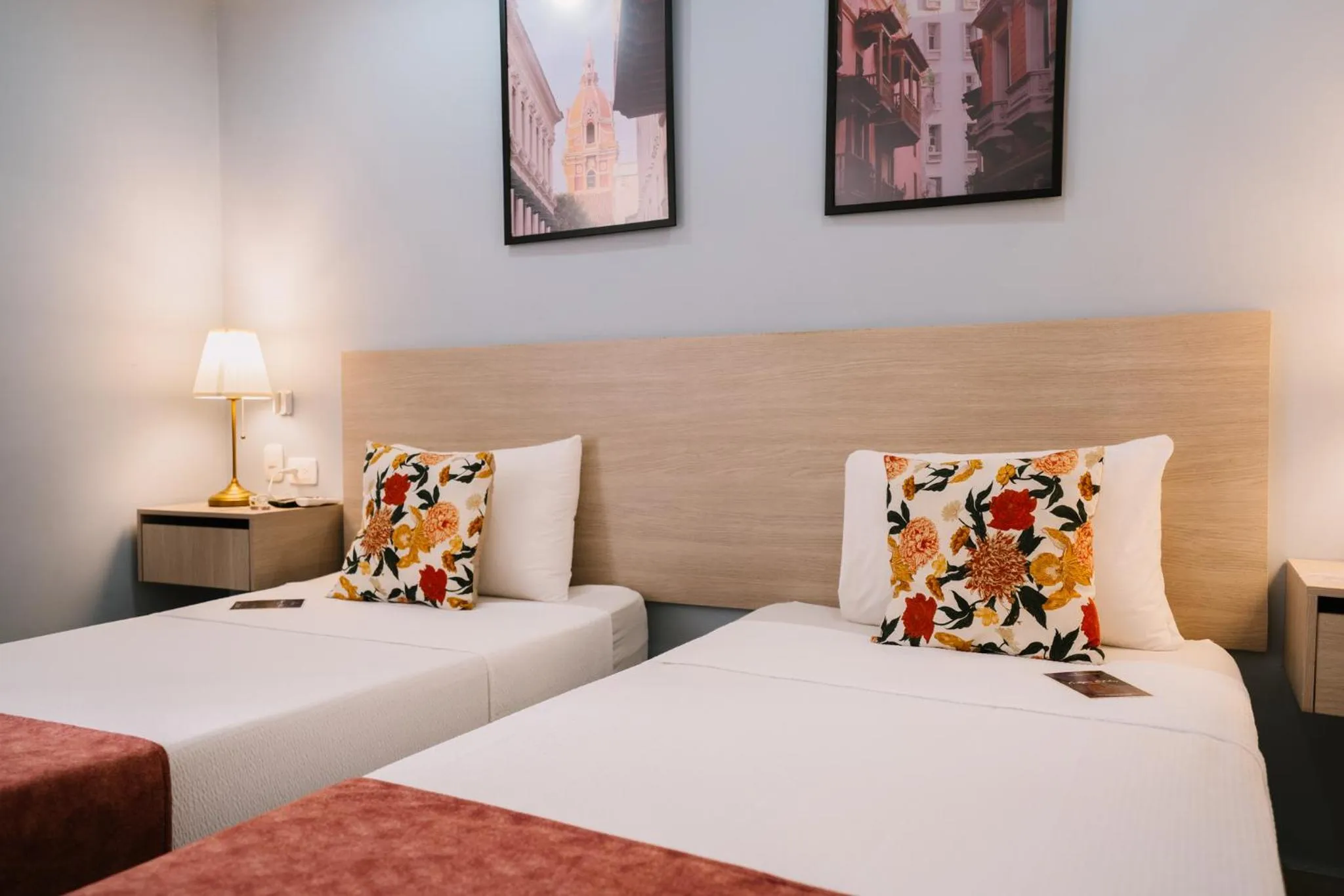 Bed in Casa Franco Hotel