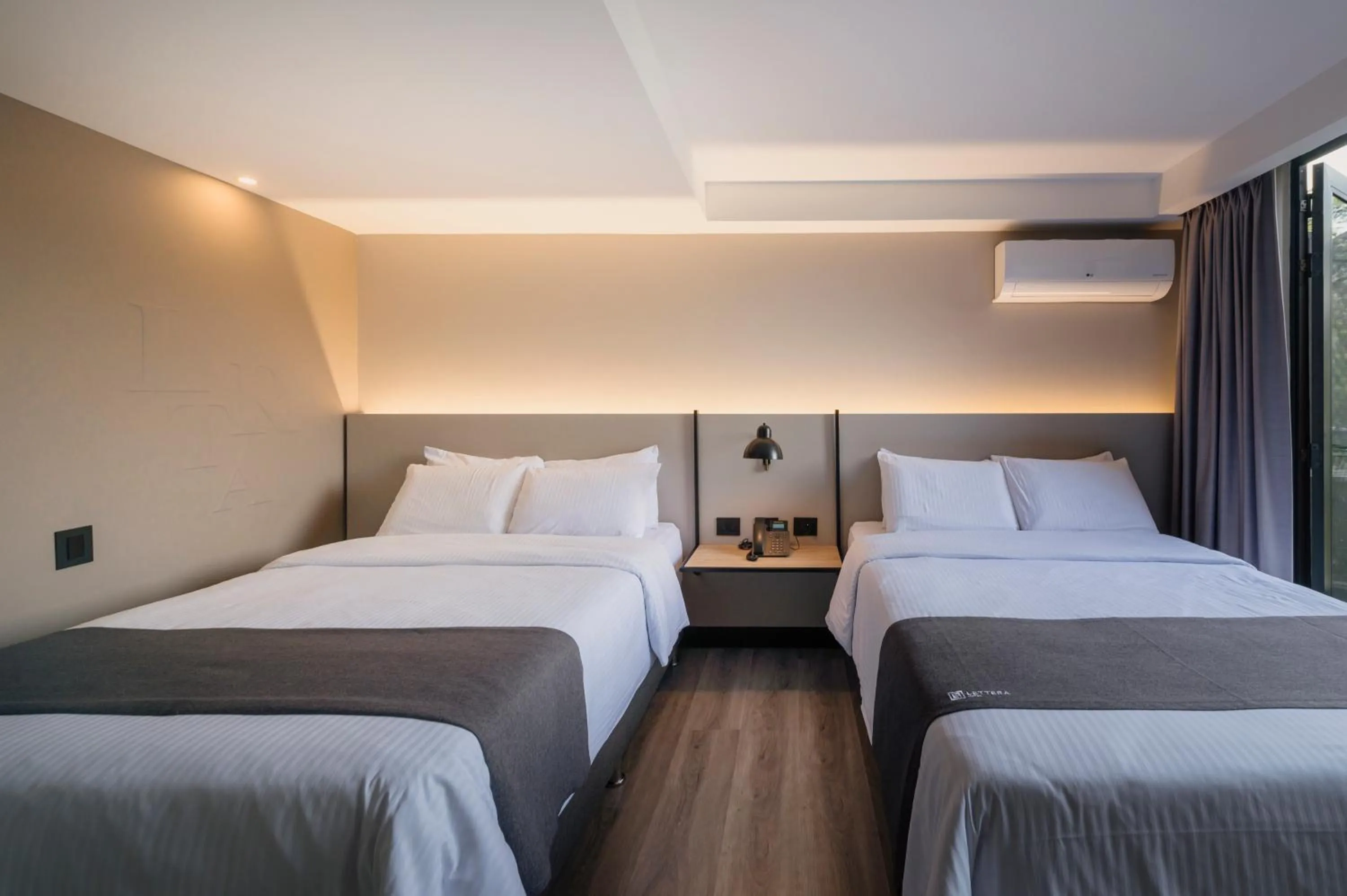 Bed in Lettera Hotel