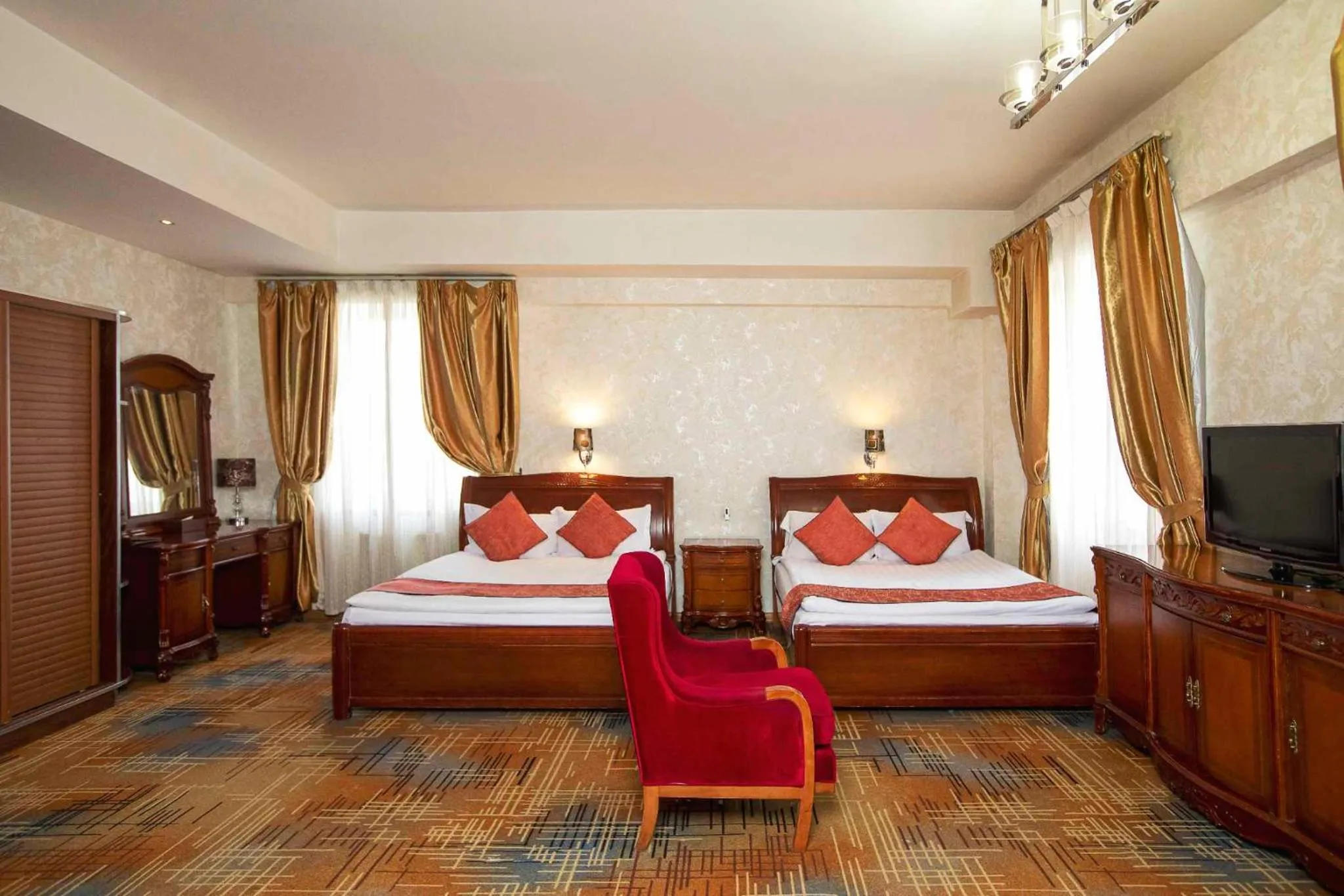 Bed in UB City Hotel