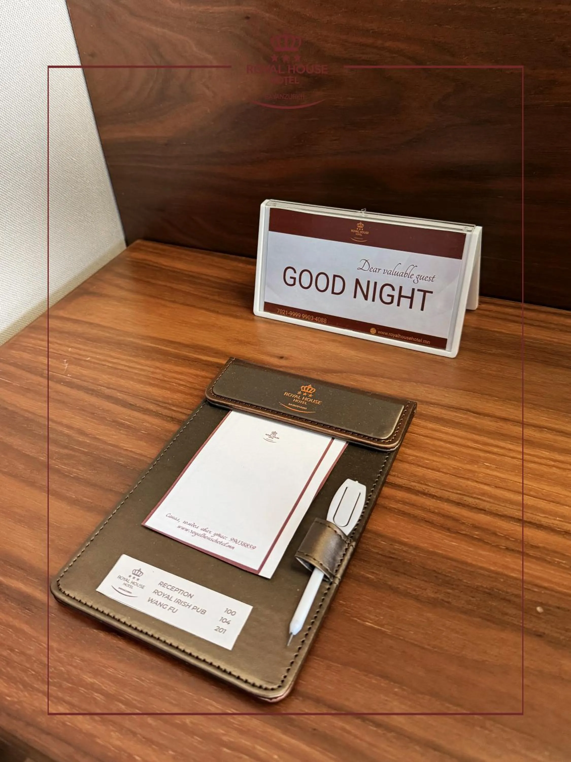 room service in Royal House Hotel