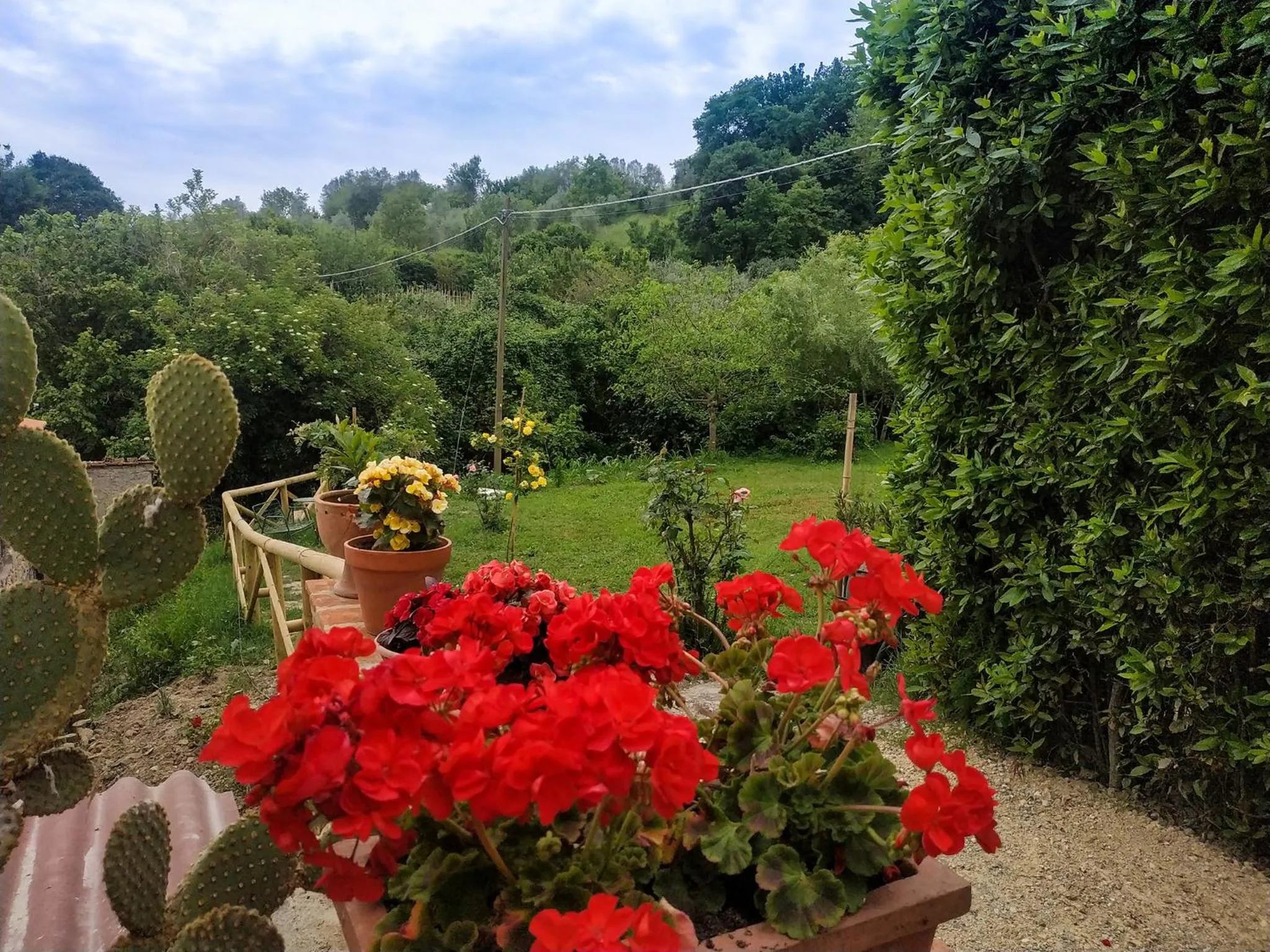 Garden in Locanda Prato d'Era
