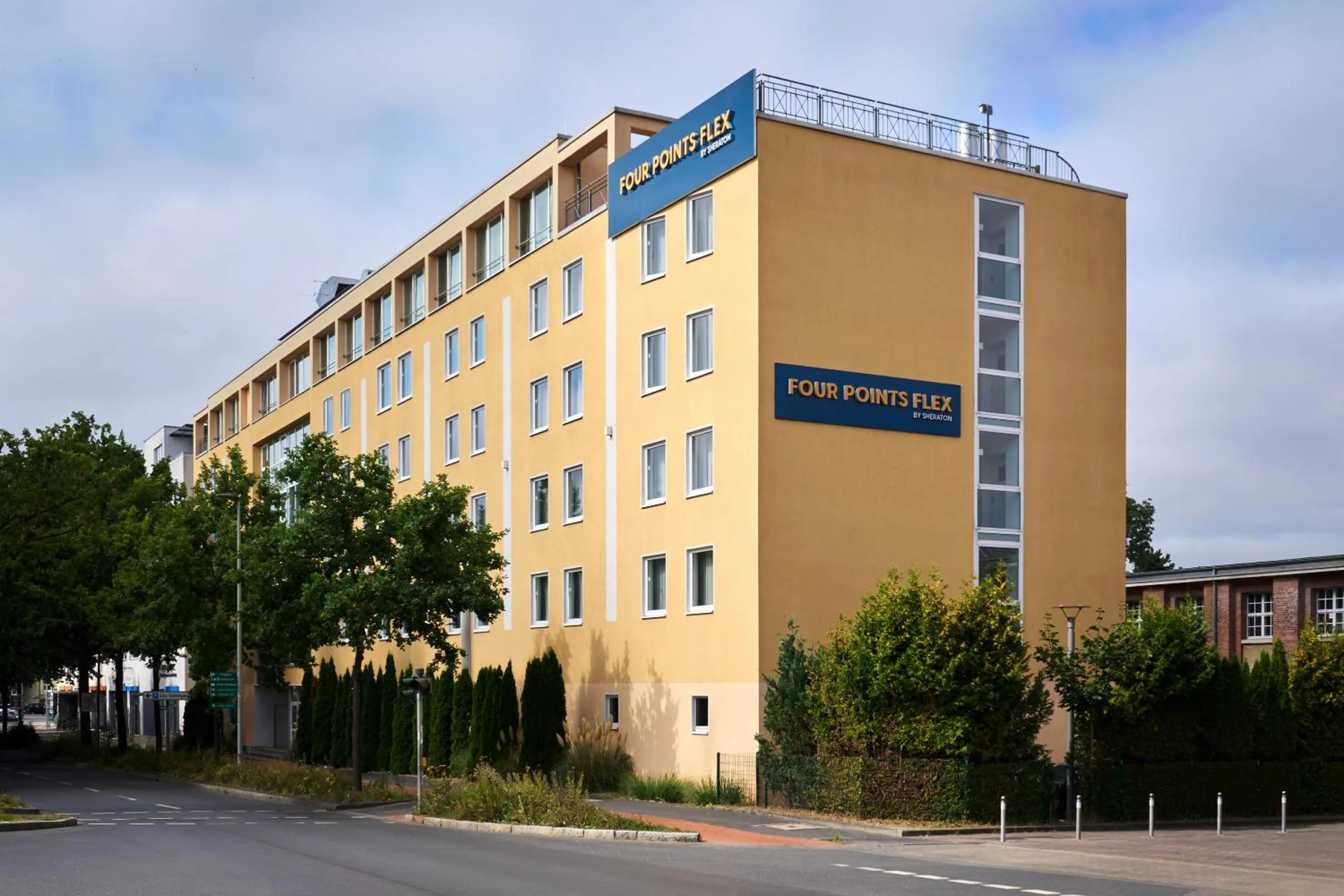 Property building in Four Points Flex by Sheraton Göttingen