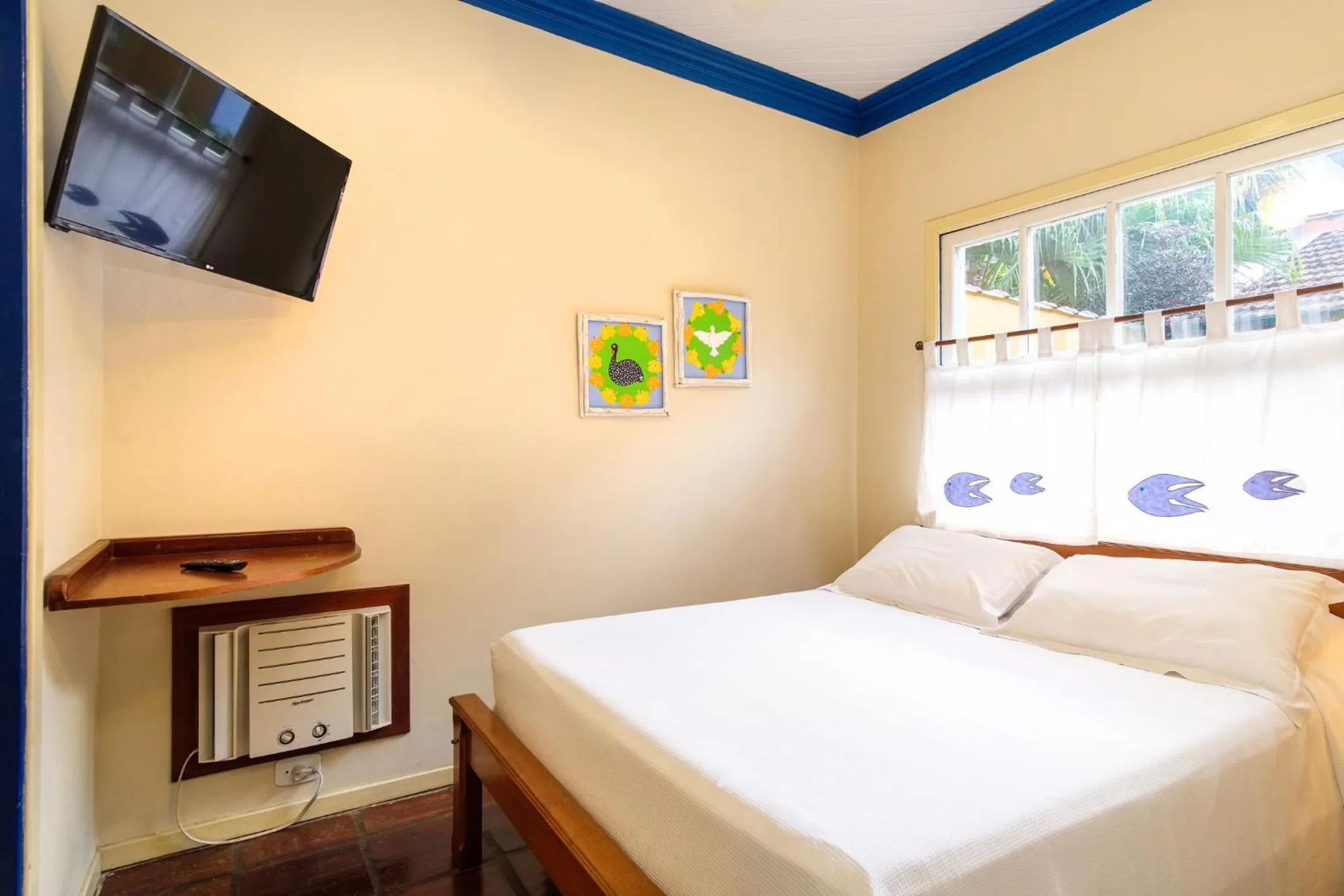 Bed in Pousada Don Diego