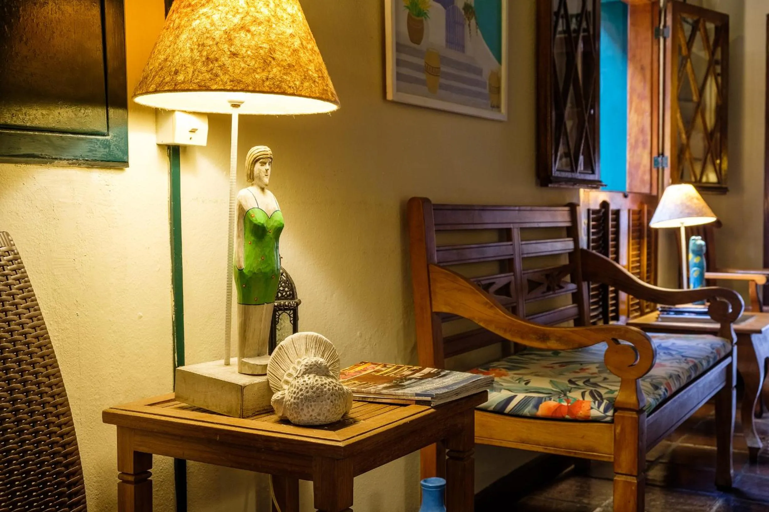 Seating area in Pousada Don Diego