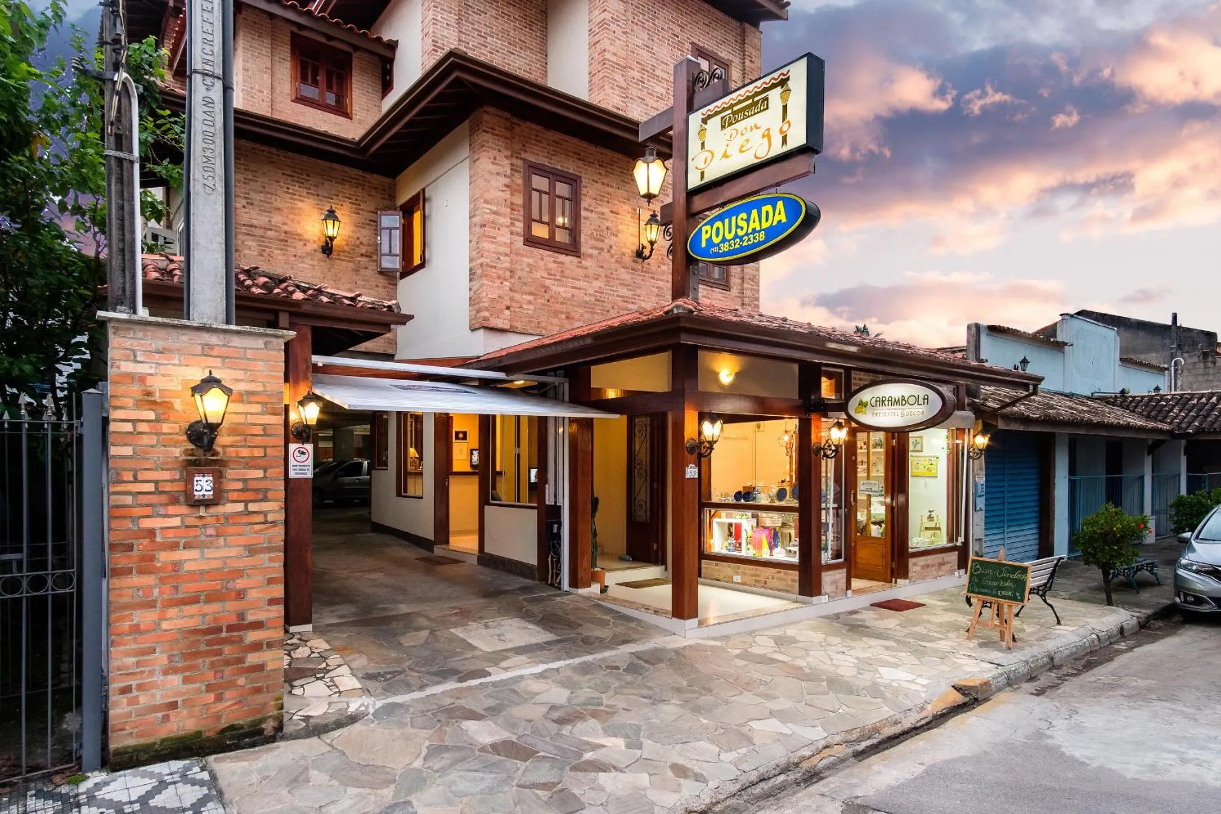 Property building in Pousada Don Diego