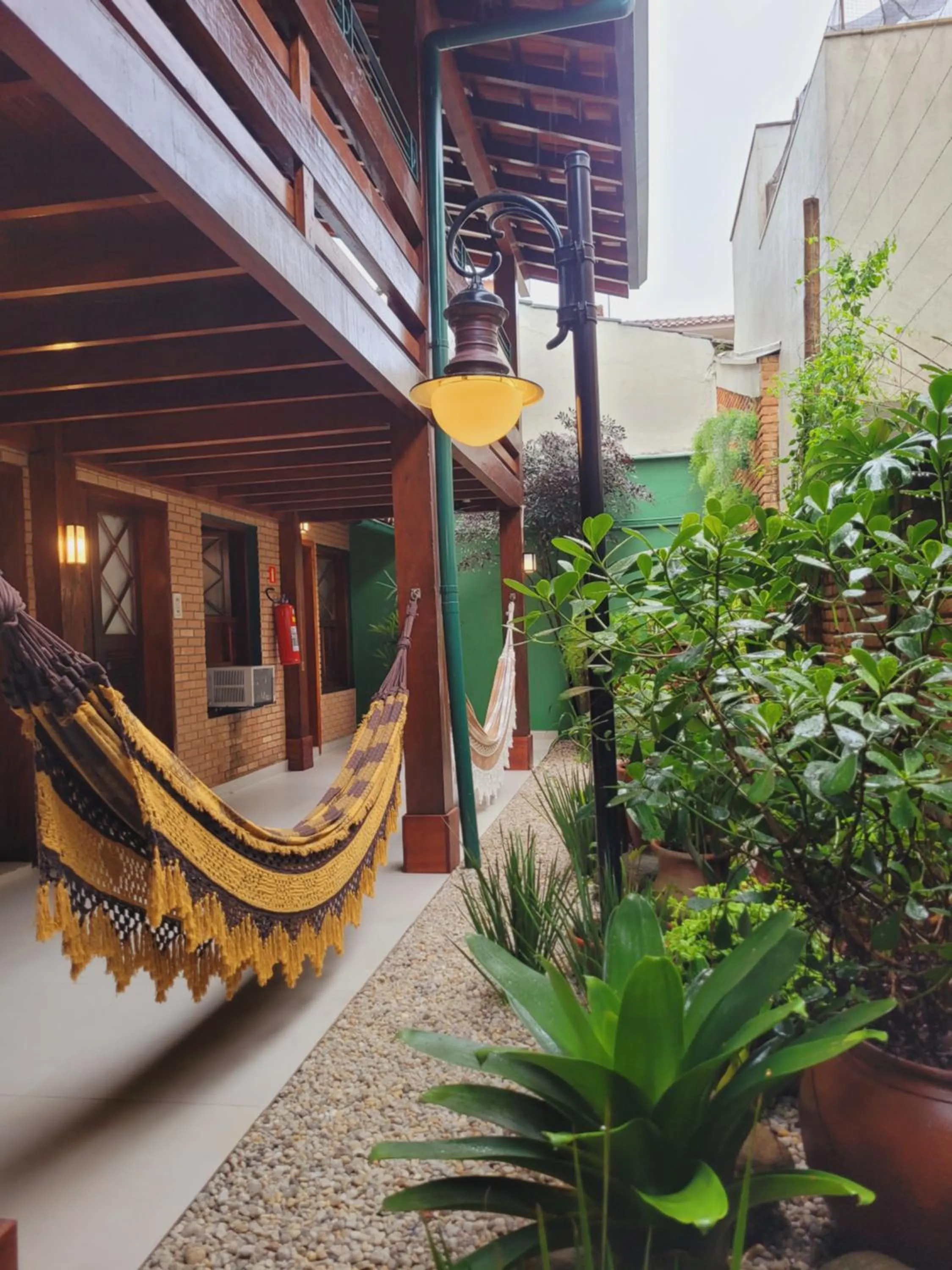 Garden in Pousada Don Diego