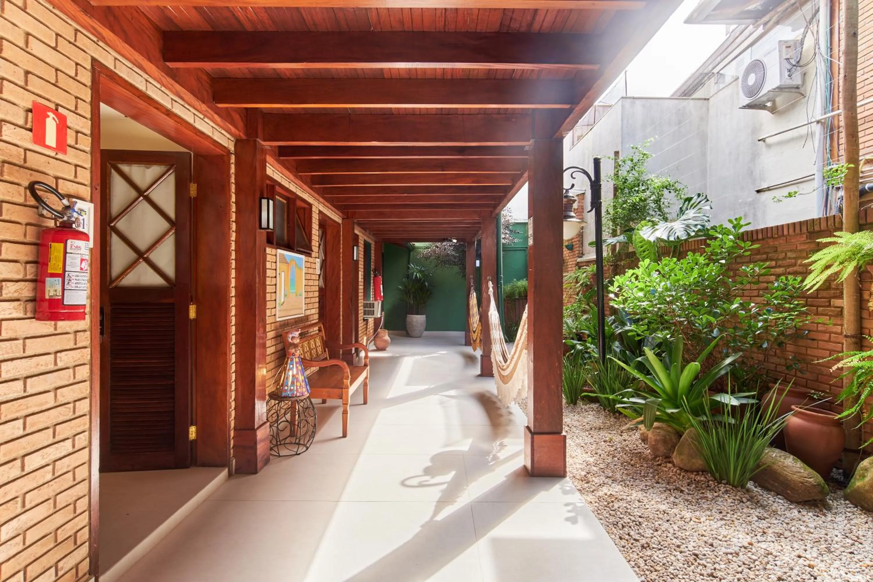 Garden in Pousada Don Diego