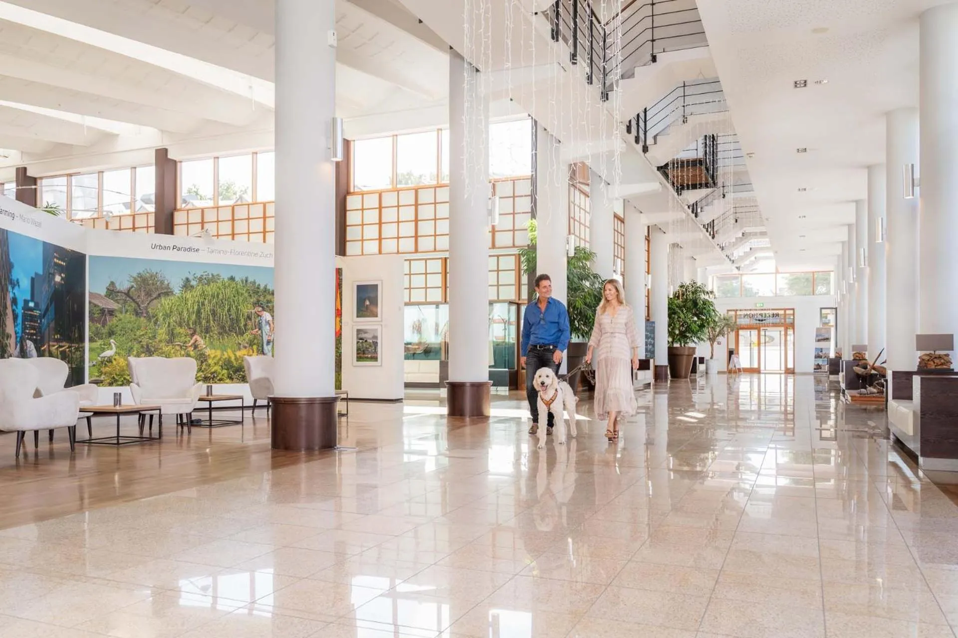 Lobby or reception in Resort Hotel IV Jahreszeiten Zingst