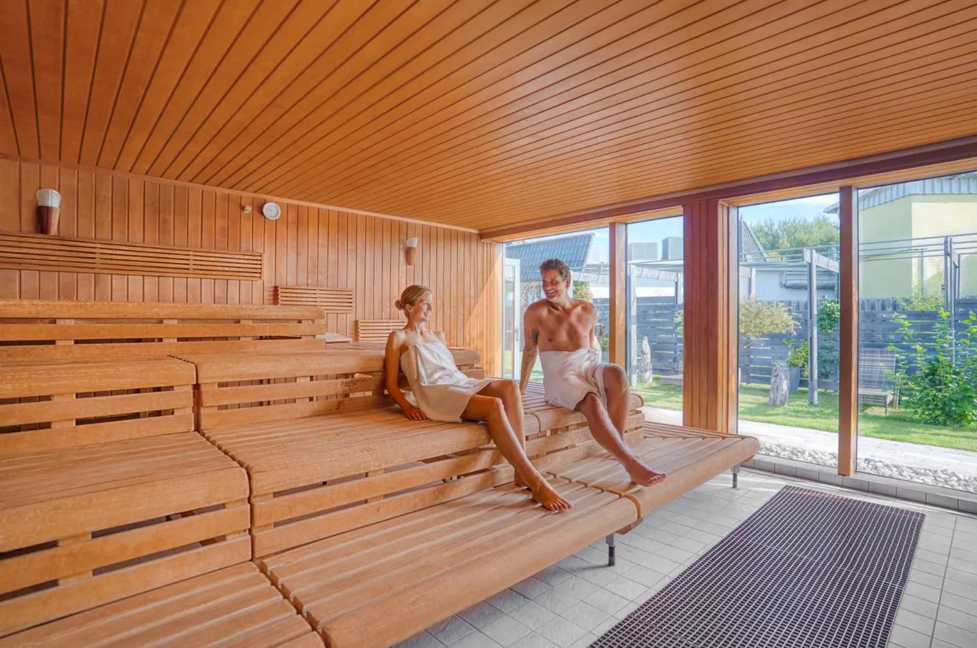 Sauna in Resort Hotel IV Jahreszeiten Zingst