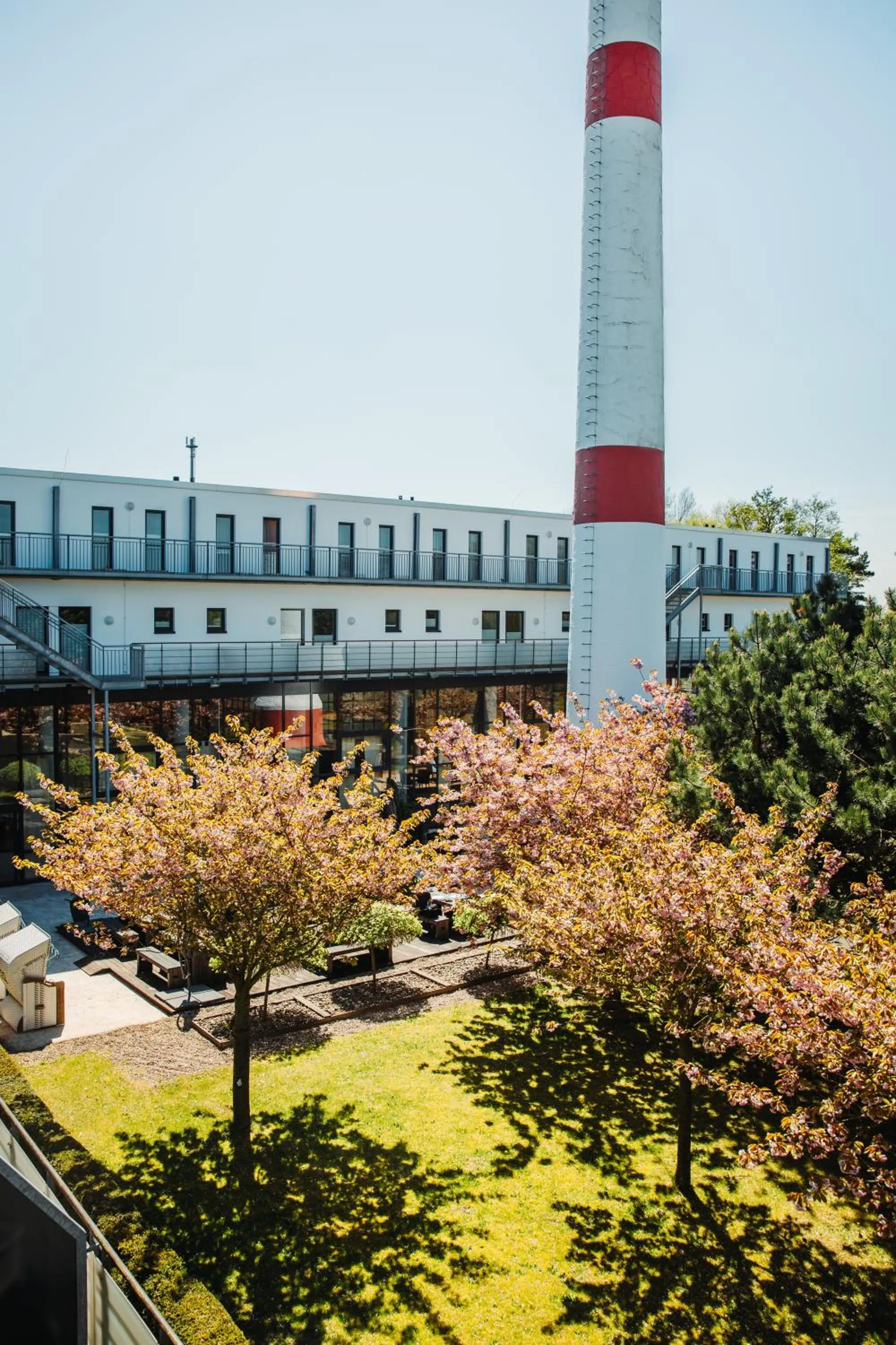 Garden view in Resort Hotel IV Jahreszeiten Zingst