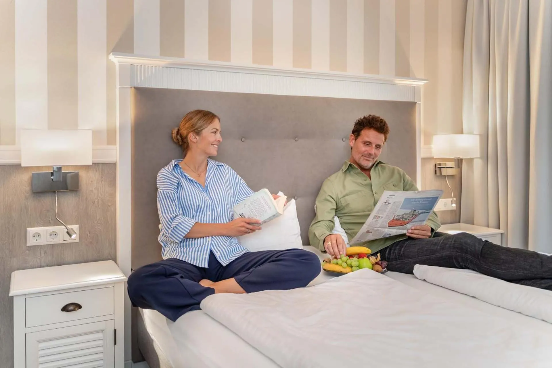 Bed in Resort Hotel IV Jahreszeiten Zingst