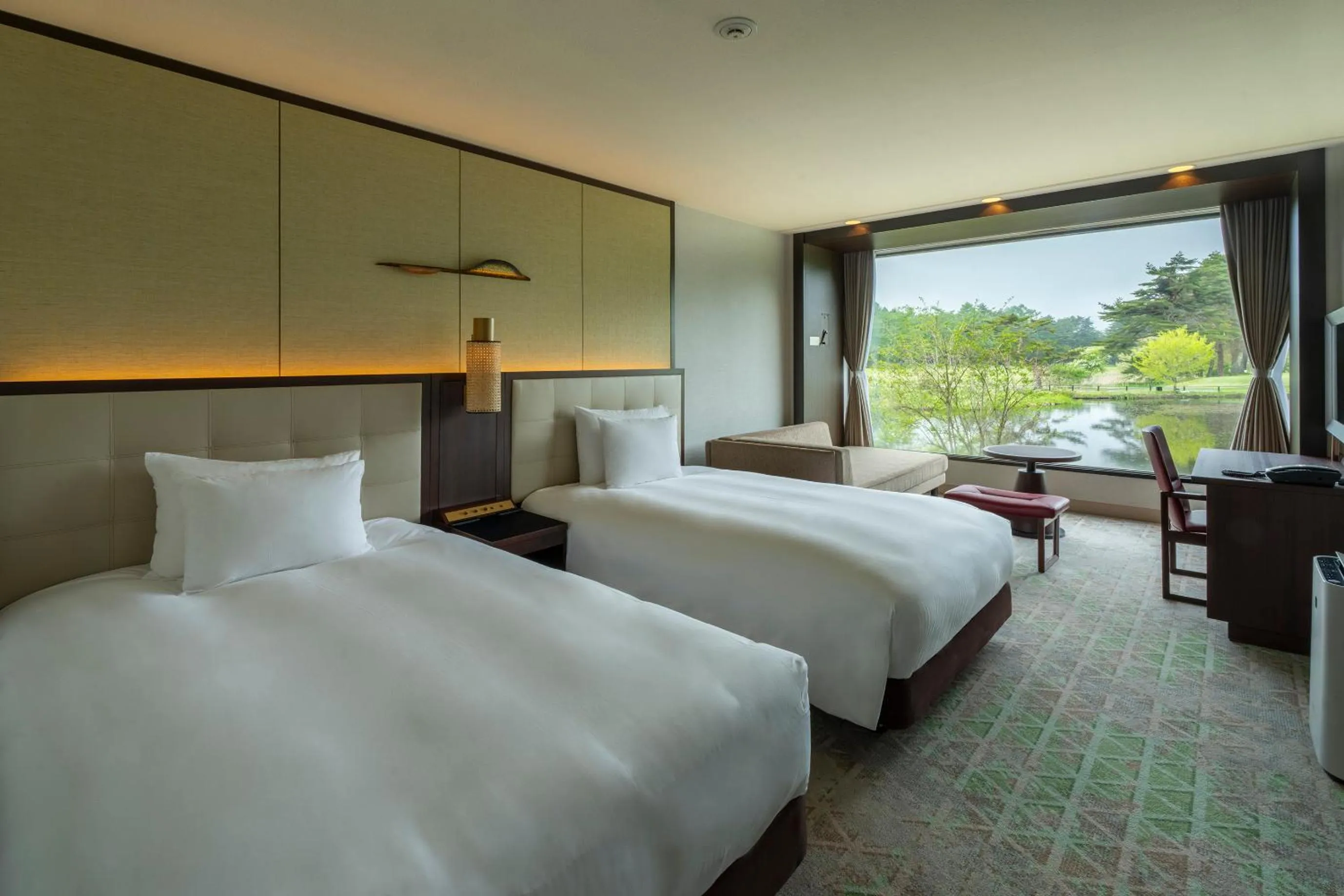 Photo of the whole room, Bed in The Prince Karuizawa