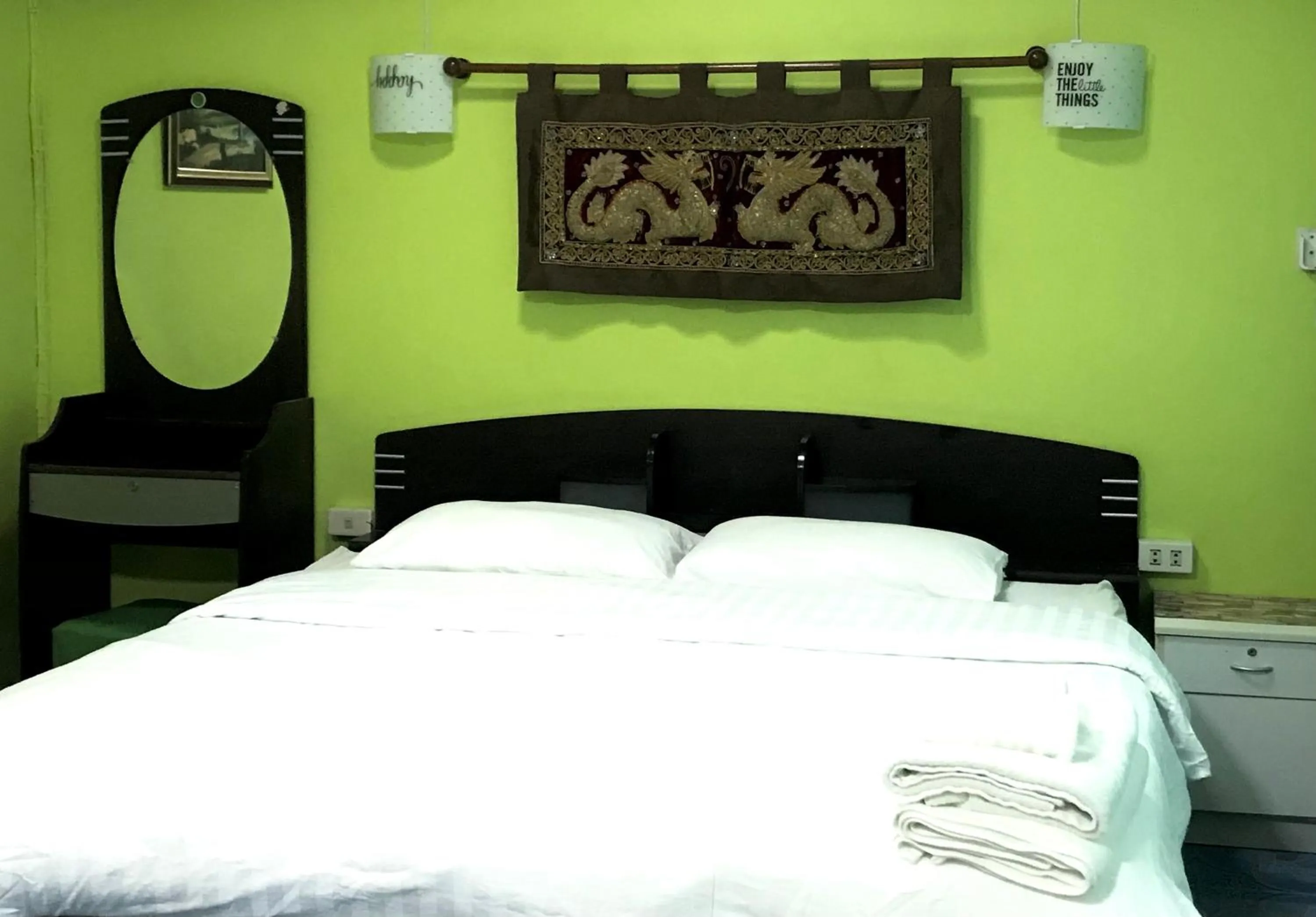 Bed in Swan inn 2 Nana