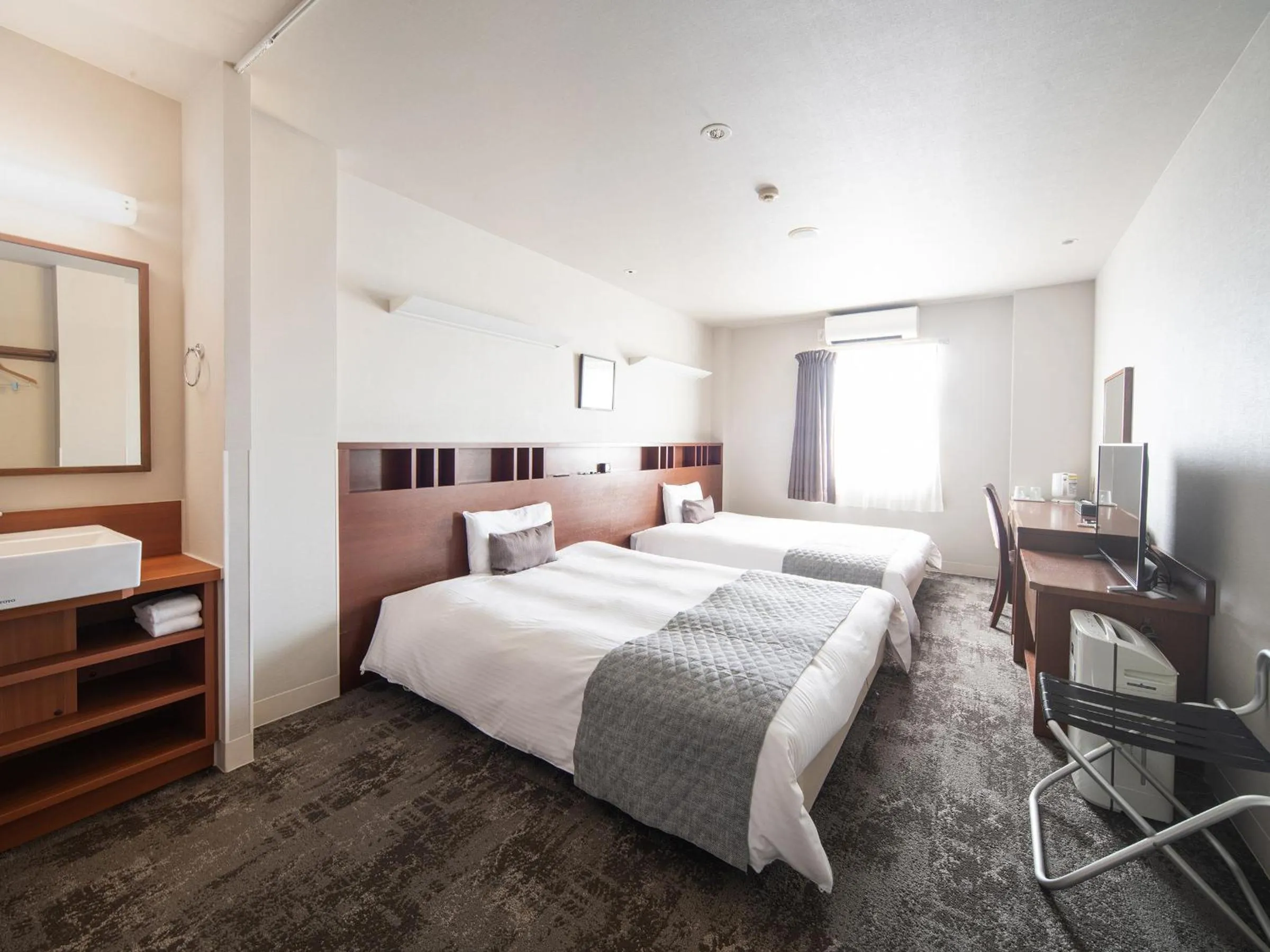 Photo of the whole room, Bed in Vessel Hotel Fukuoka Kaizuka