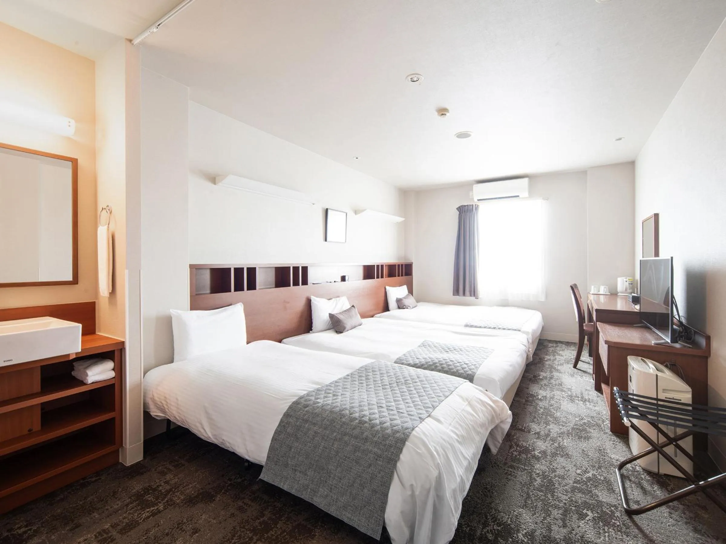 Photo of the whole room, Bed in Vessel Hotel Fukuoka Kaizuka