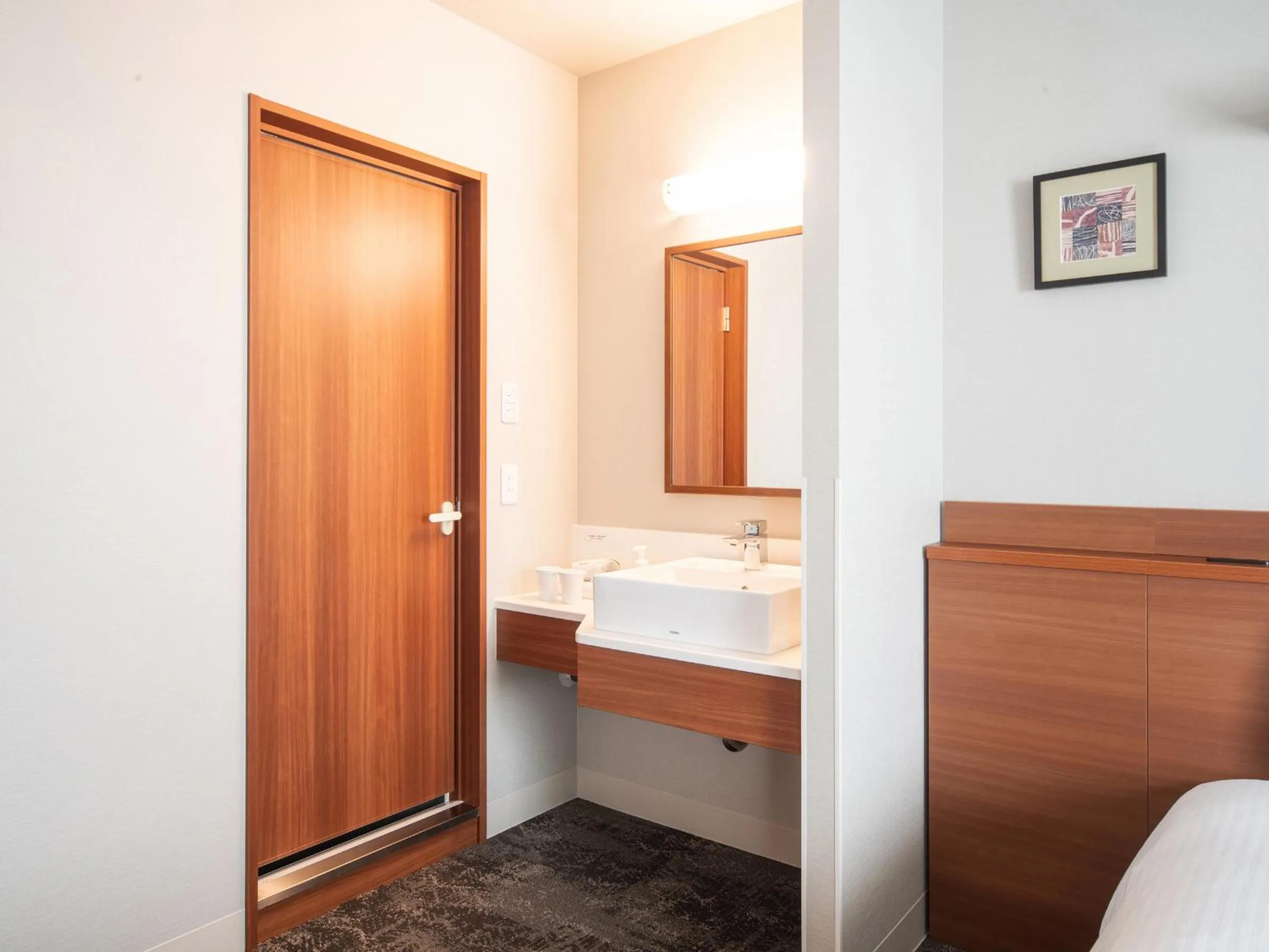 Photo of the whole room, Bed in Vessel Hotel Fukuoka Kaizuka