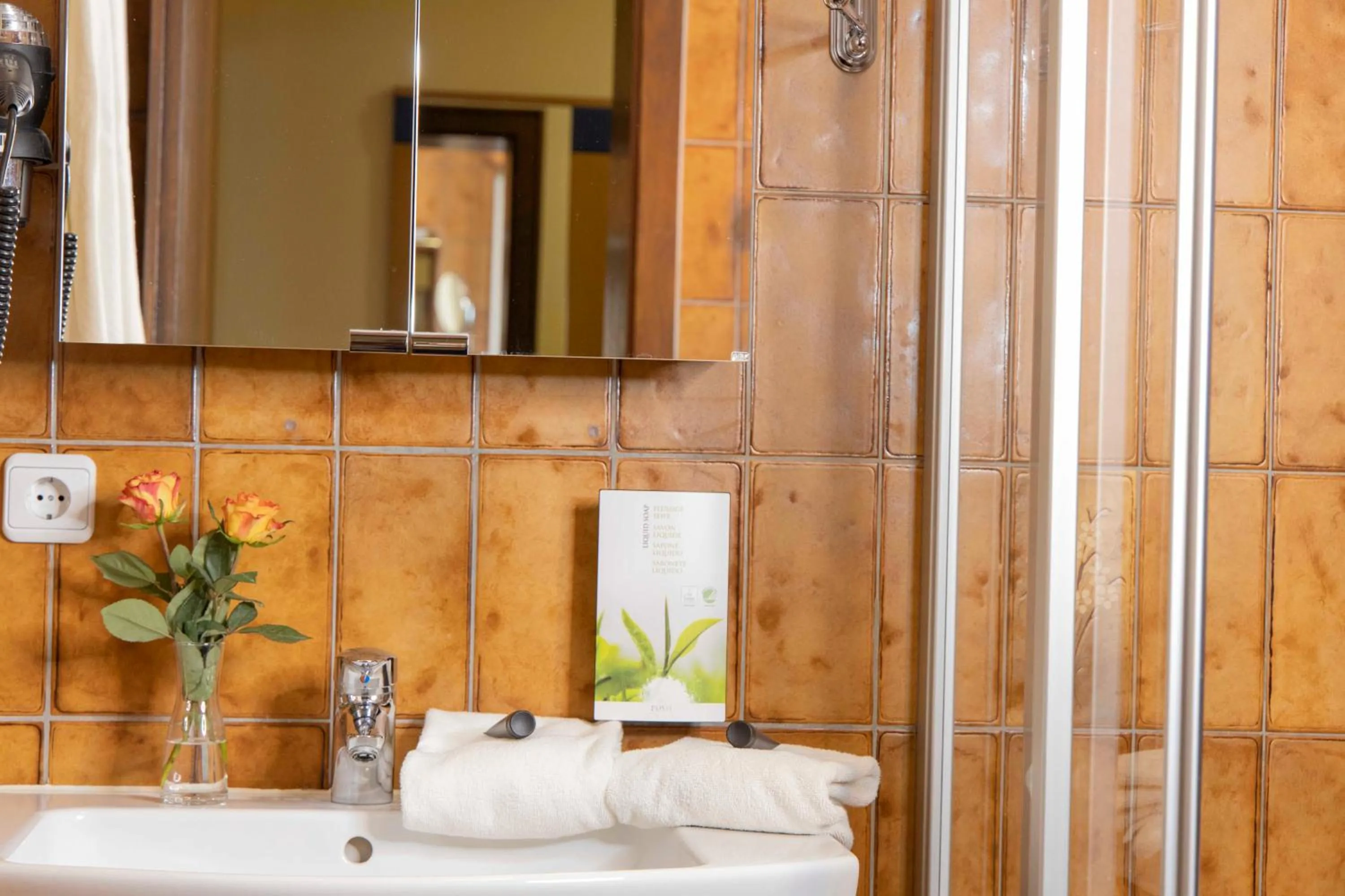 Bathroom in Schmelmer Hof Hotel & Resort