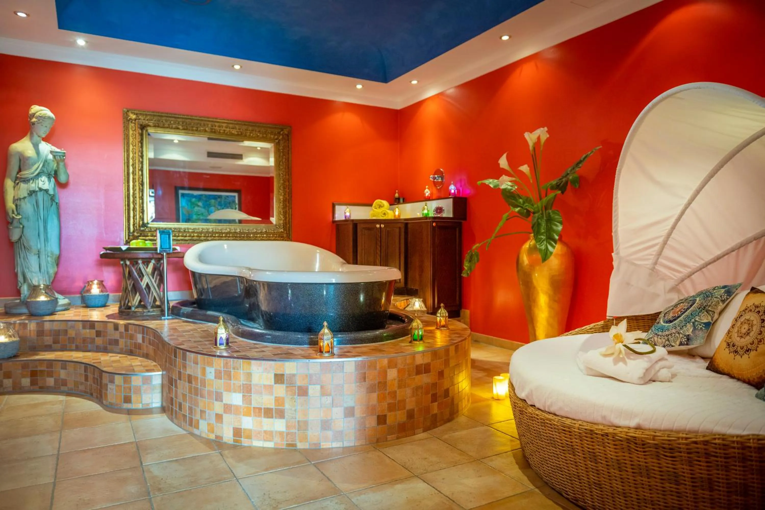 Spa and wellness centre/facilities in Schmelmer Hof Hotel & Resort