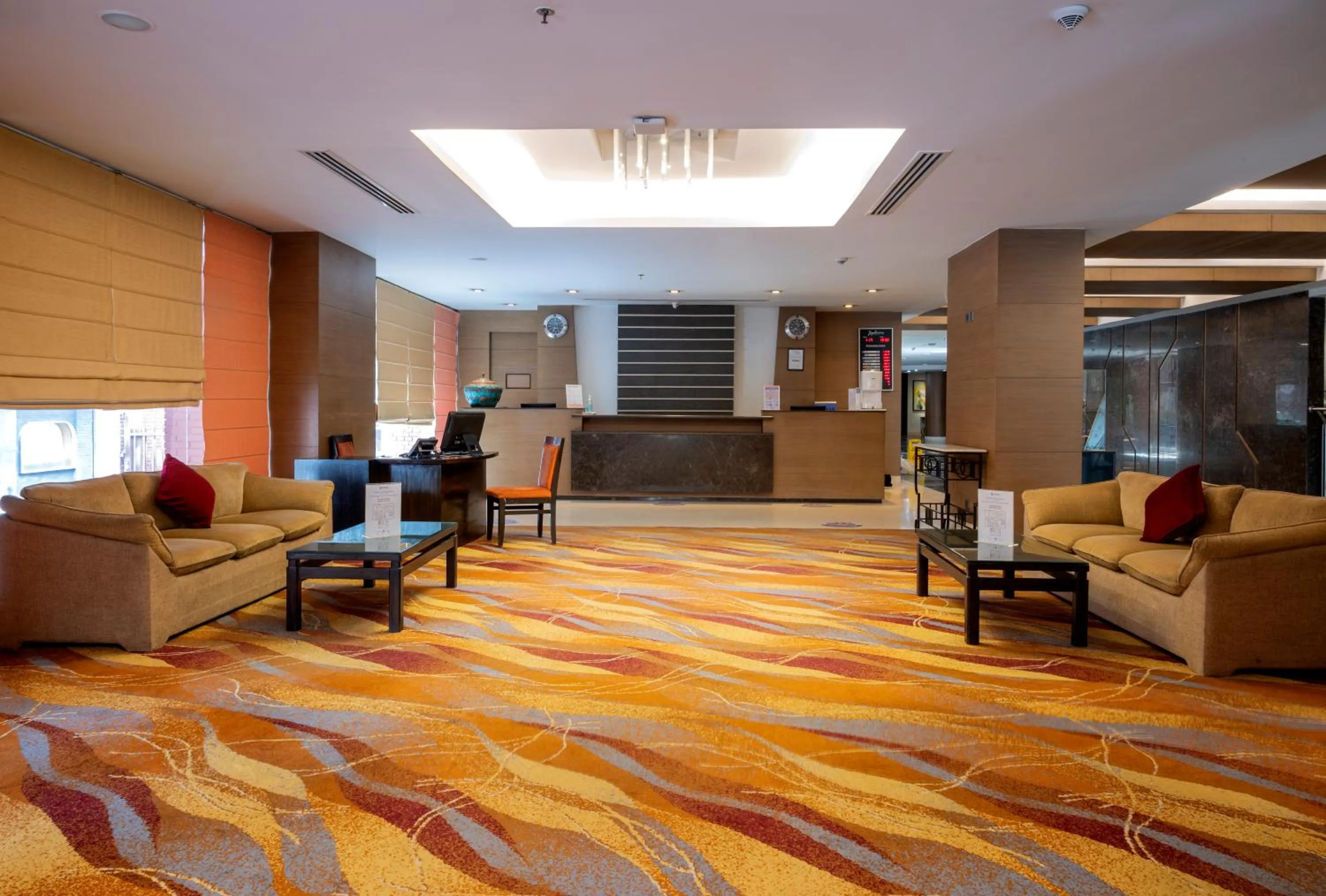 Lobby or reception in Radisson Hotel Kathmandu