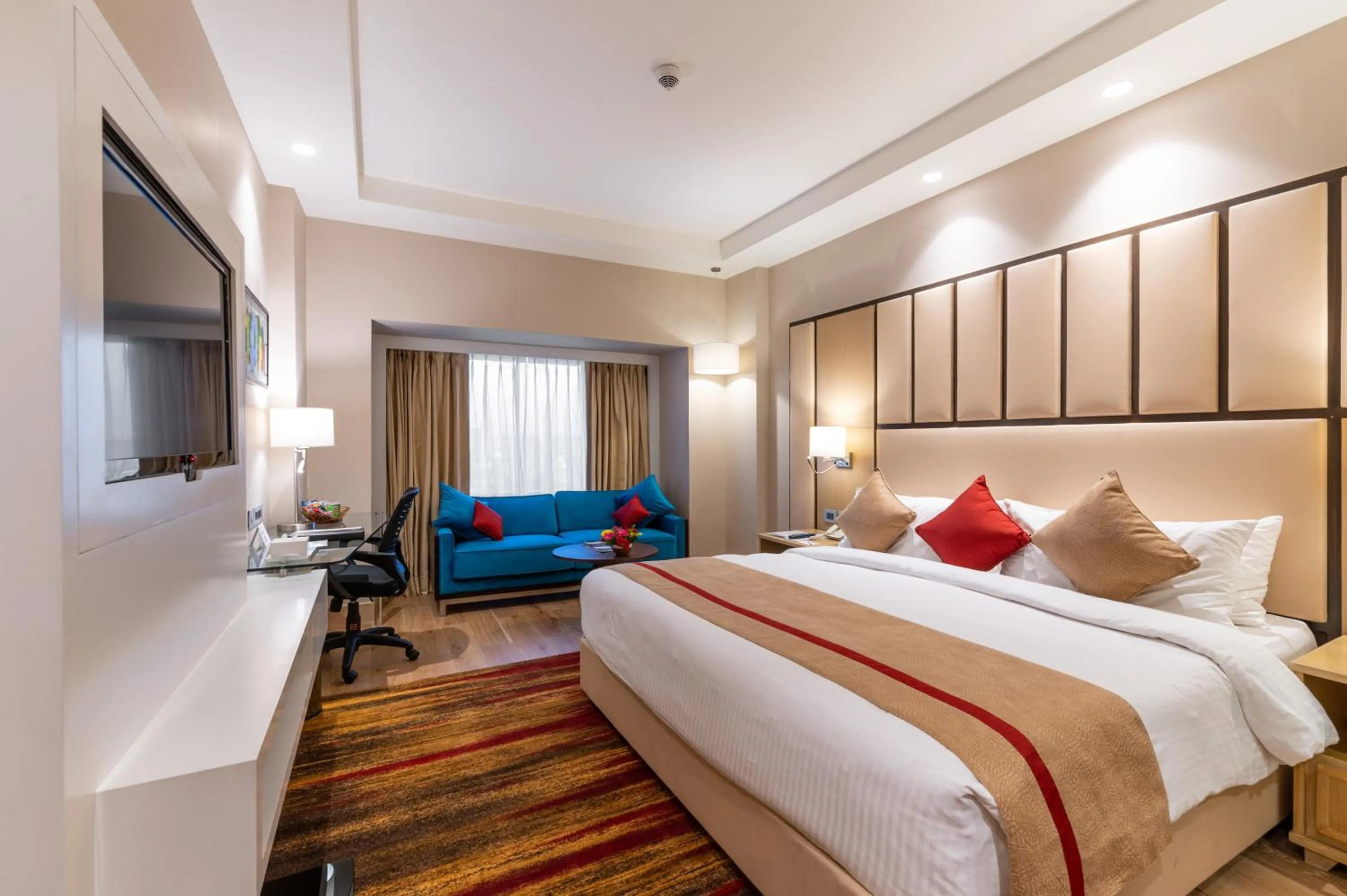 Photo of the whole room, Bed in Radisson Hotel Kathmandu