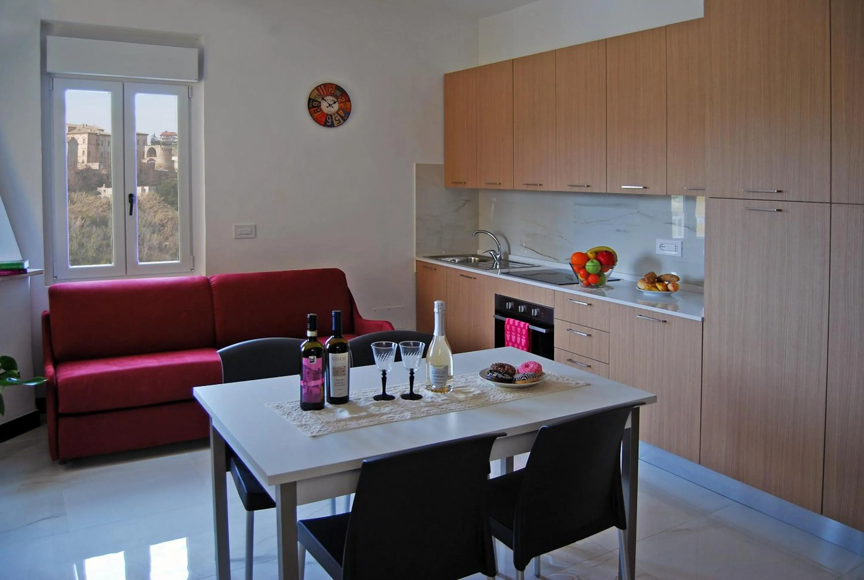 Dining area in Residence Borgo Offida