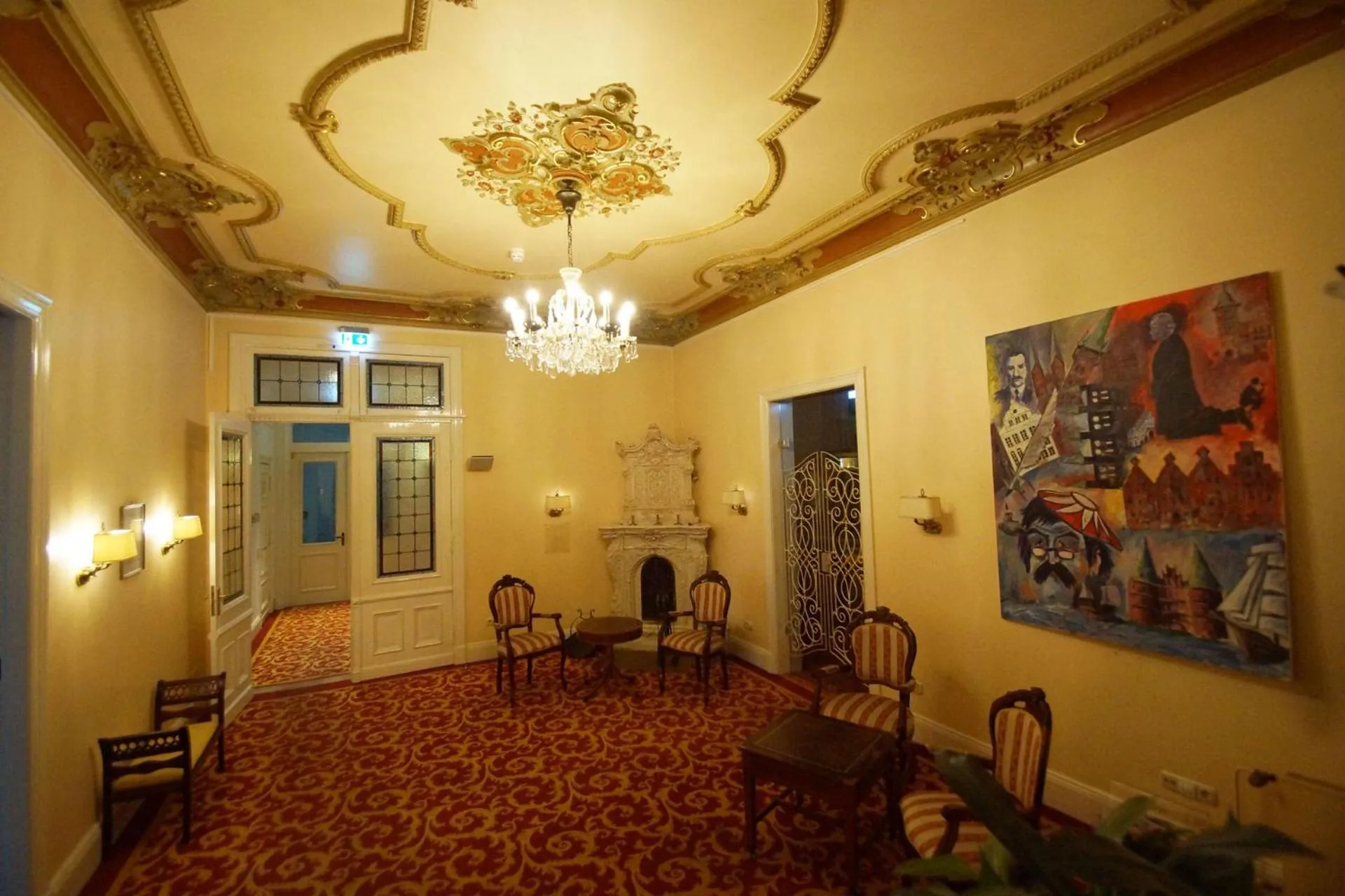 Lobby or reception in Hotel Kaiserhof