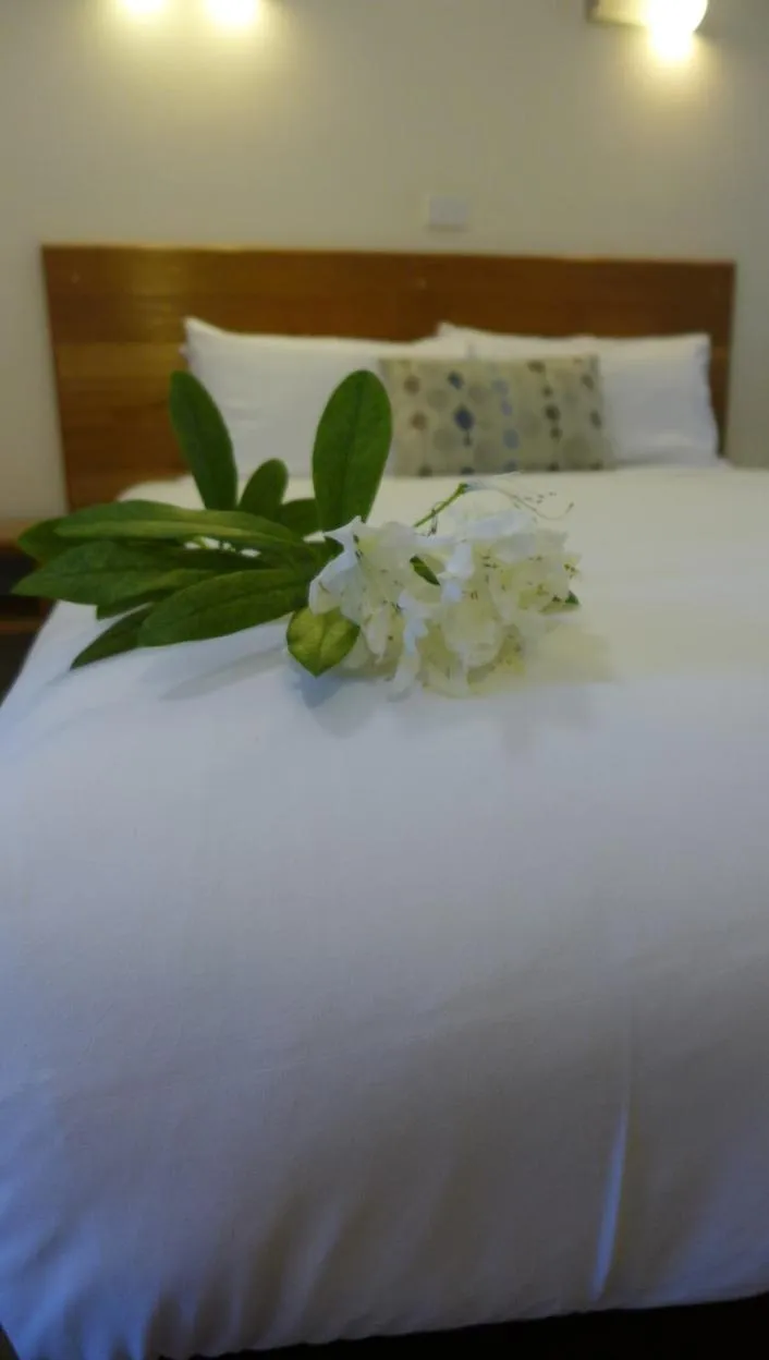 Bed in Bright Avenue Motor Inn