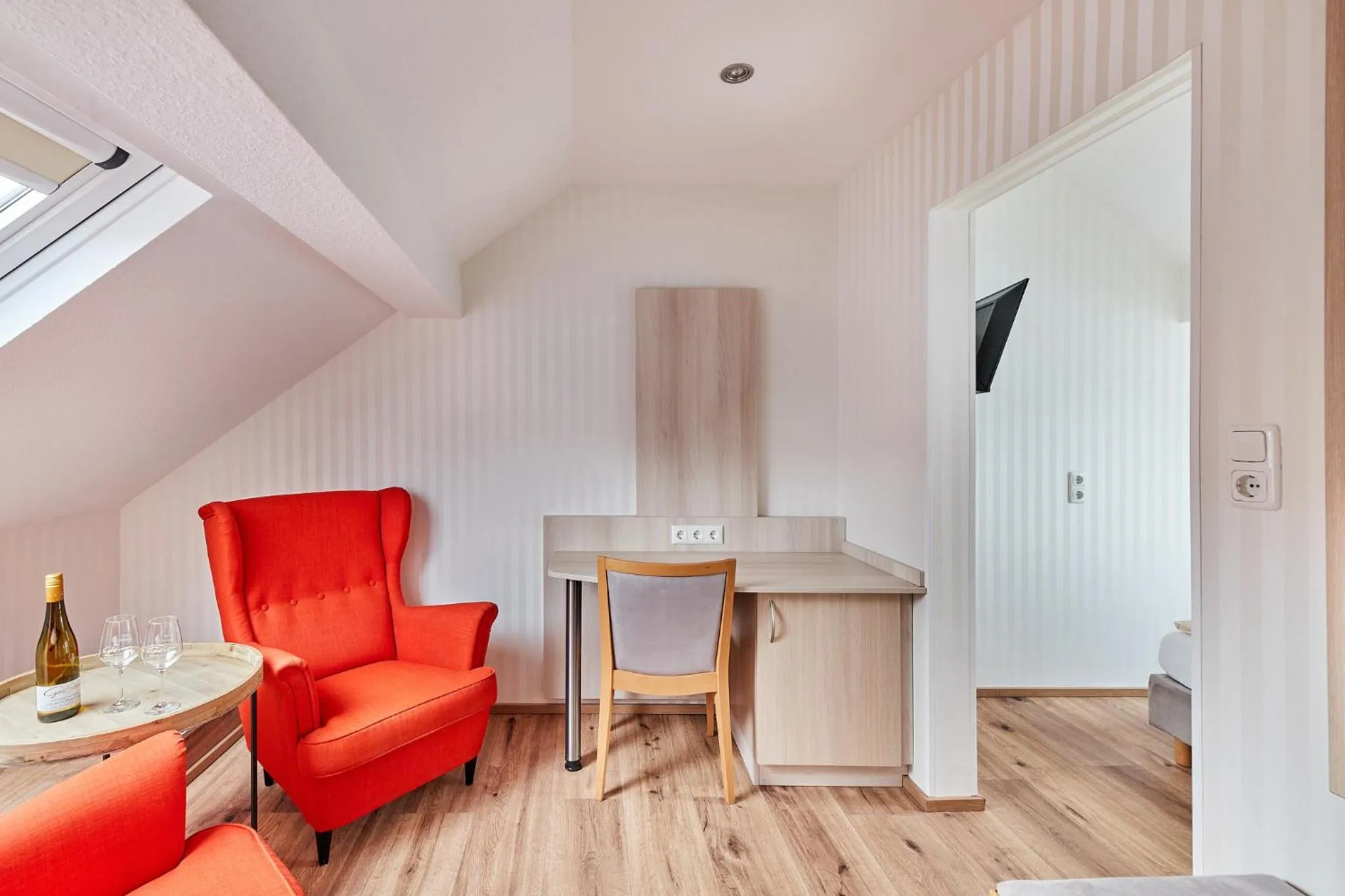 Seating area in Beim Weinbauer