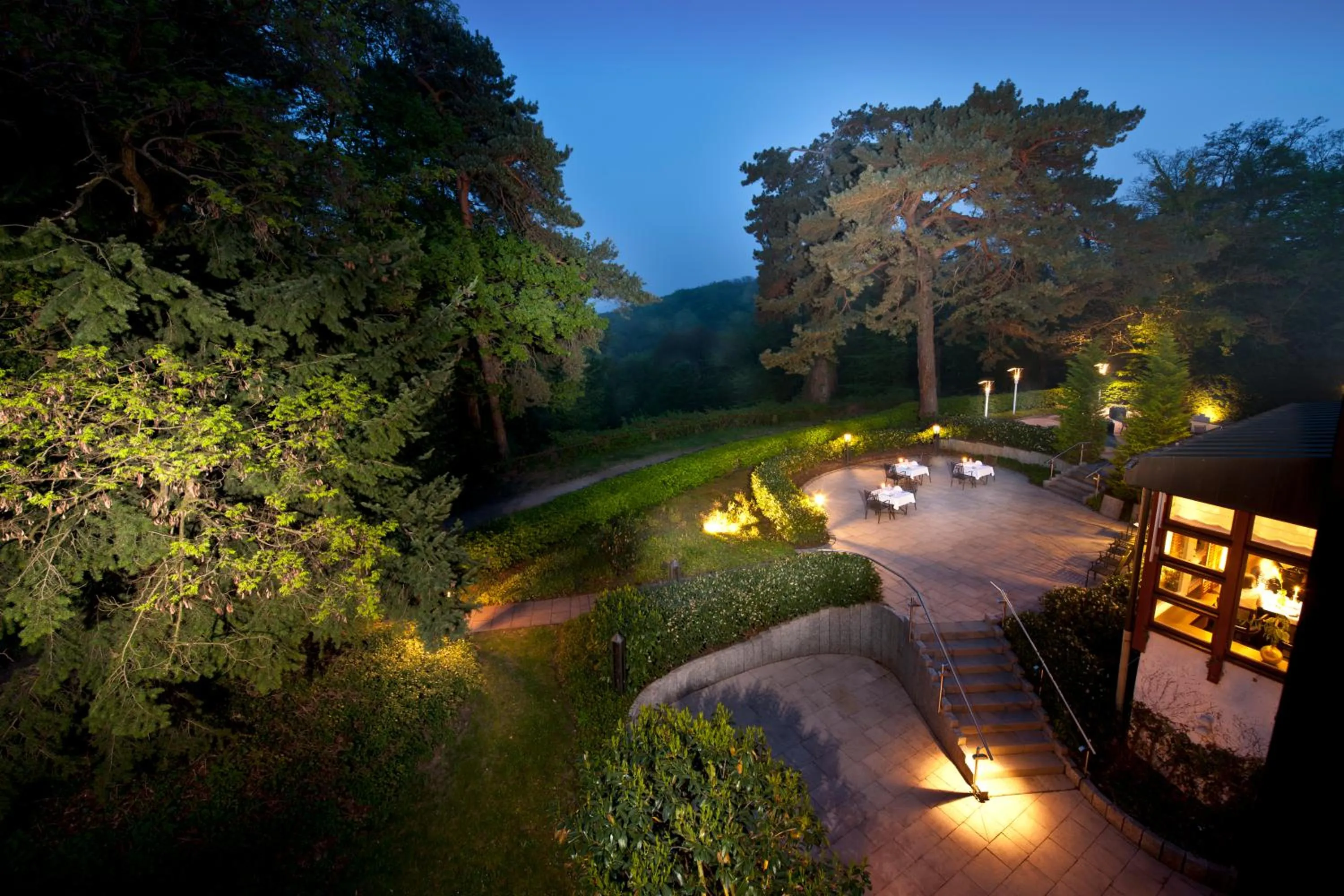 Bird's eye view in Dorint Venusberg Bonn