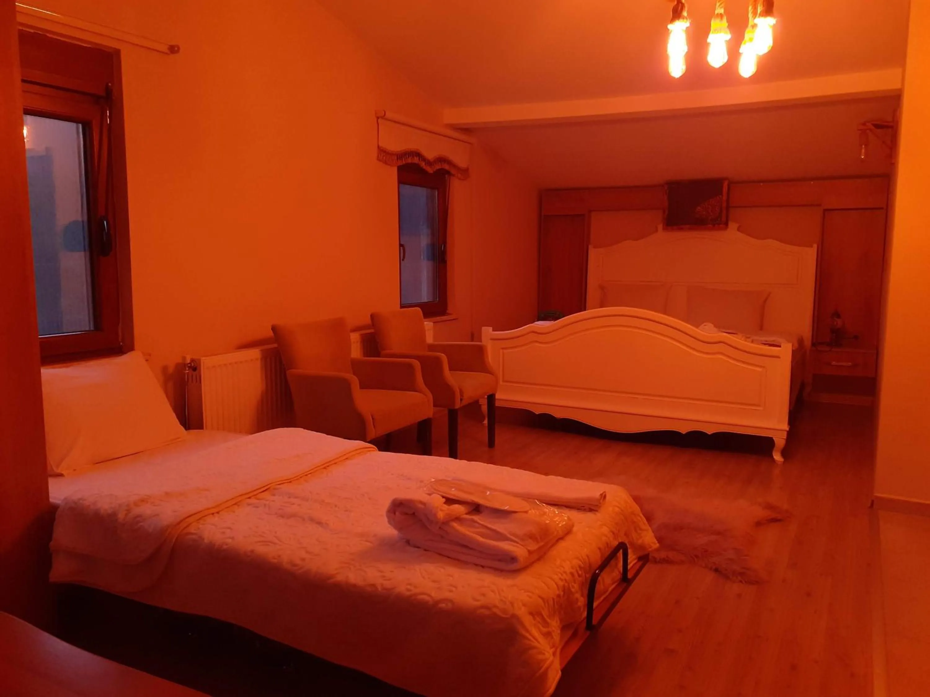 Bed in Butterfly Butik Hotel