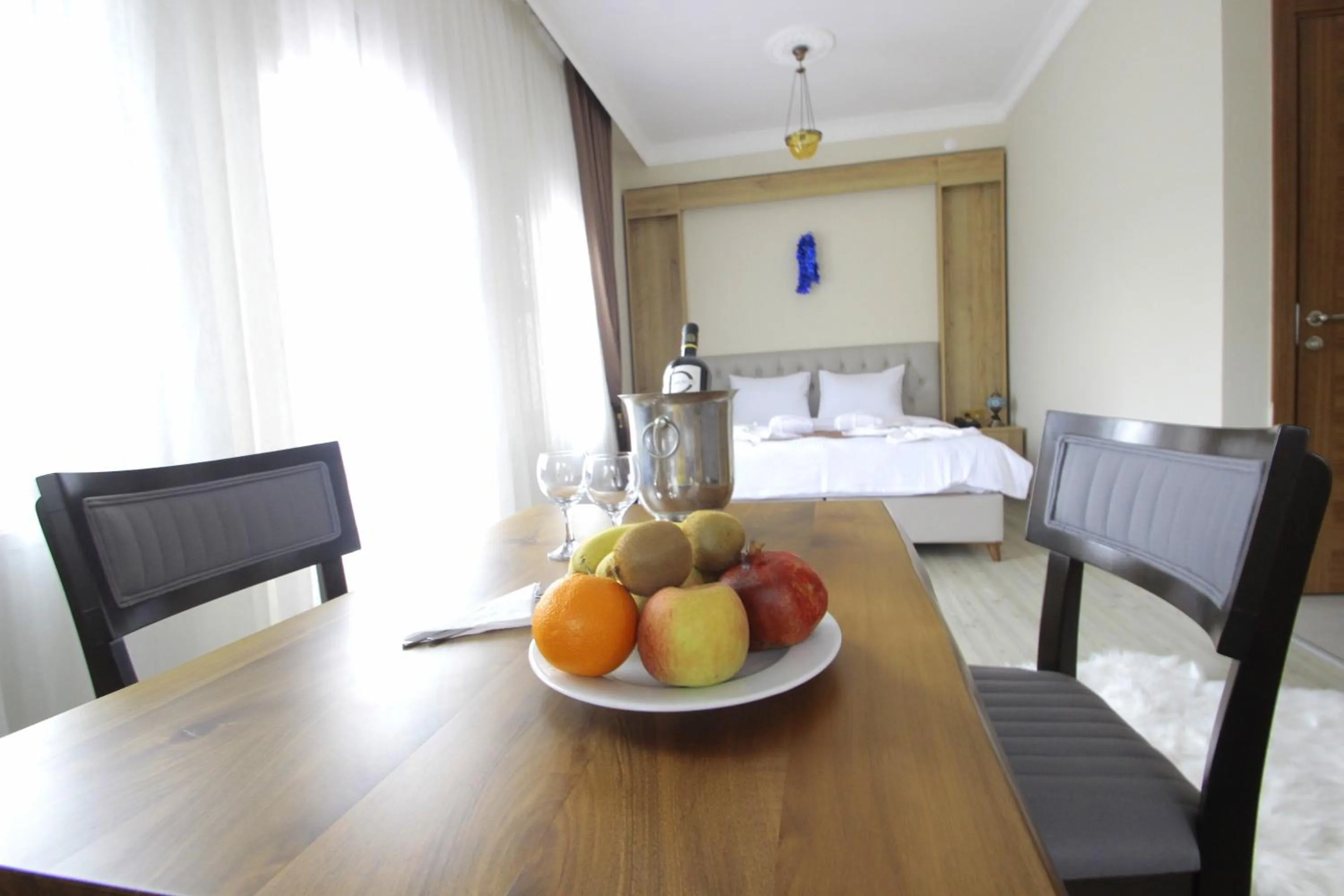 Decorative detail in Butterfly Butik Hotel