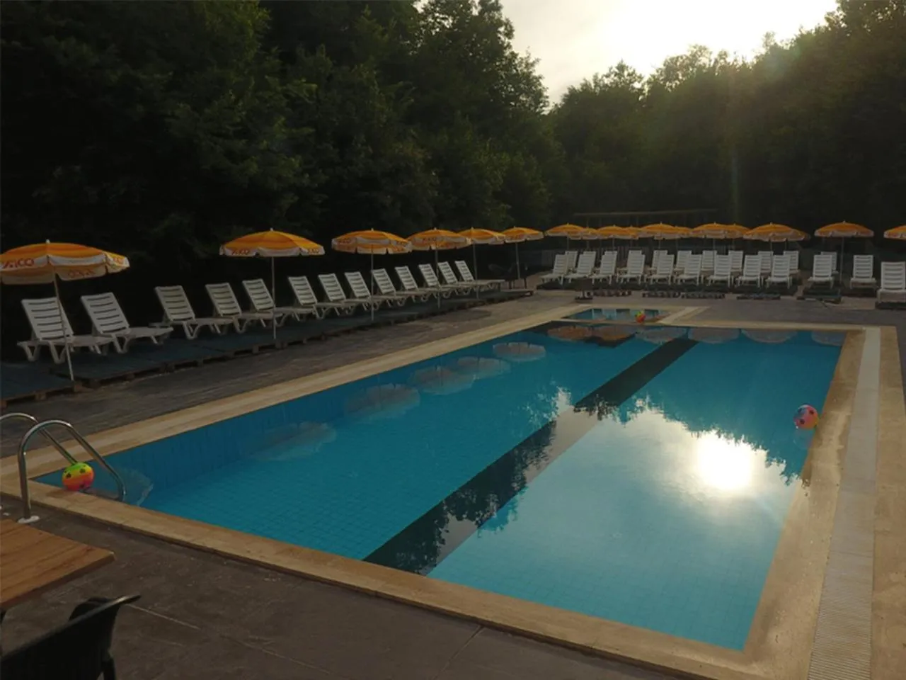 Swimming pool in Butterfly Butik Hotel