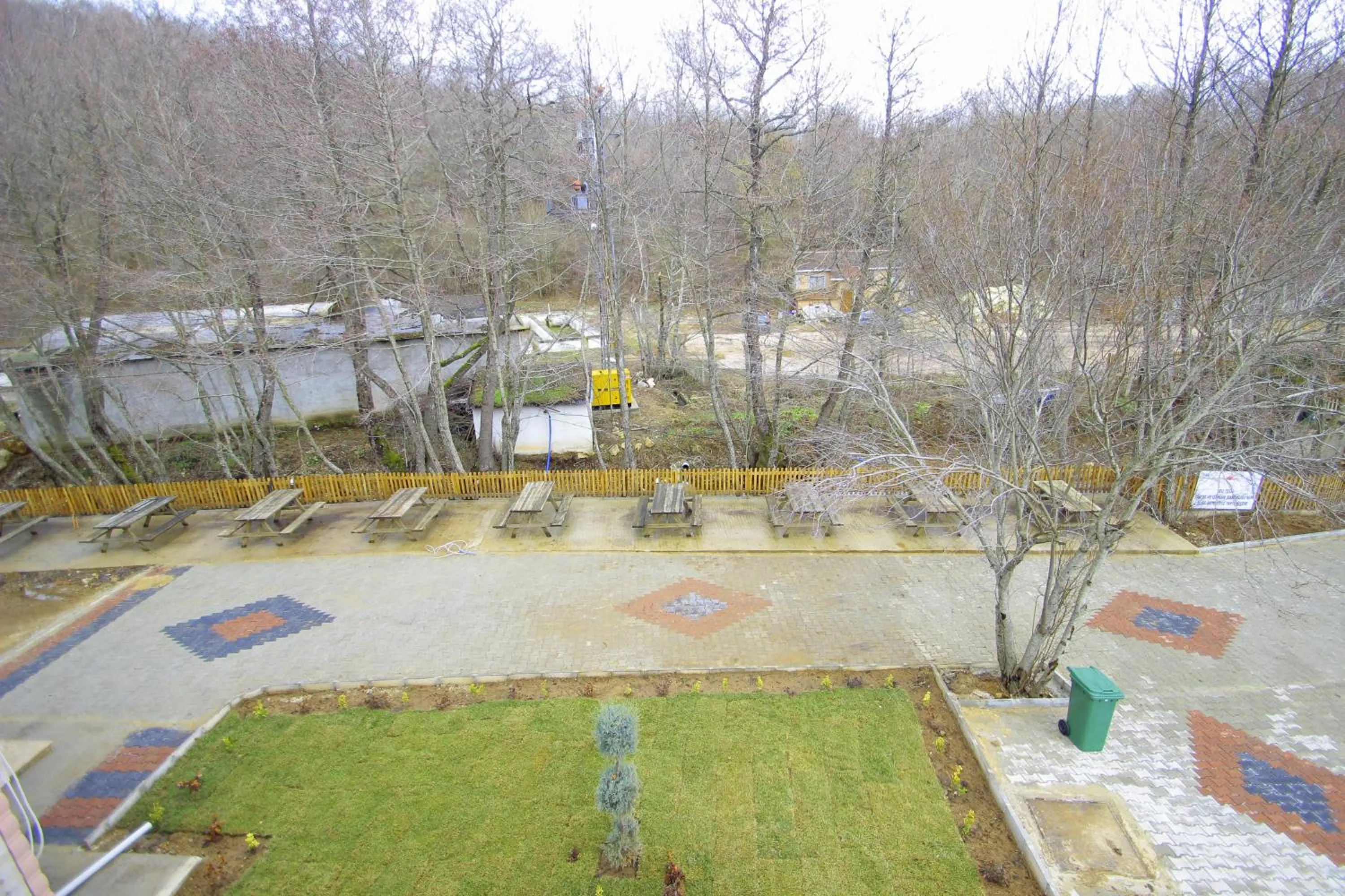 Garden view in Butterfly Butik Hotel