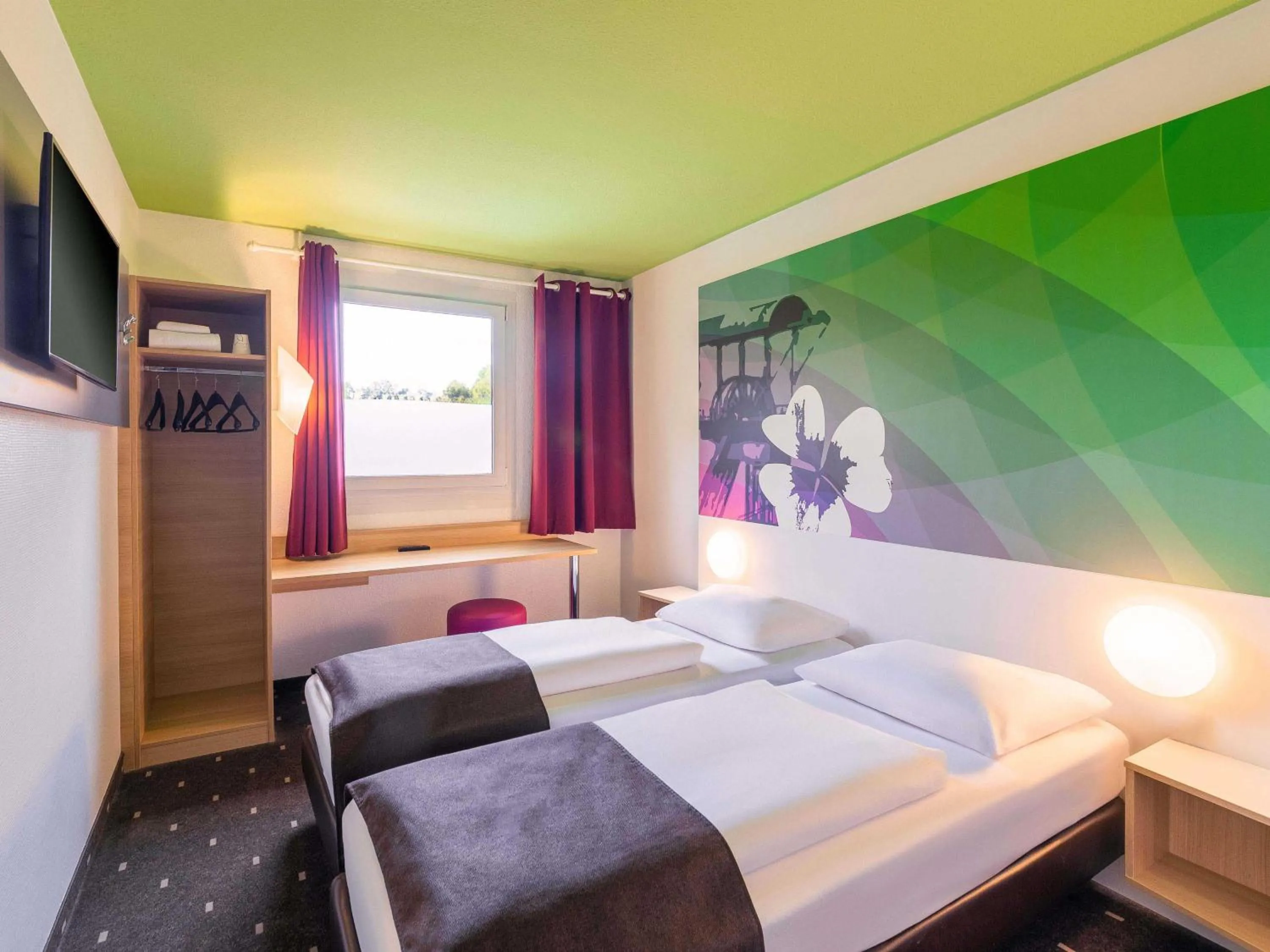 Bed in B&B Hotel Bochum-Herne