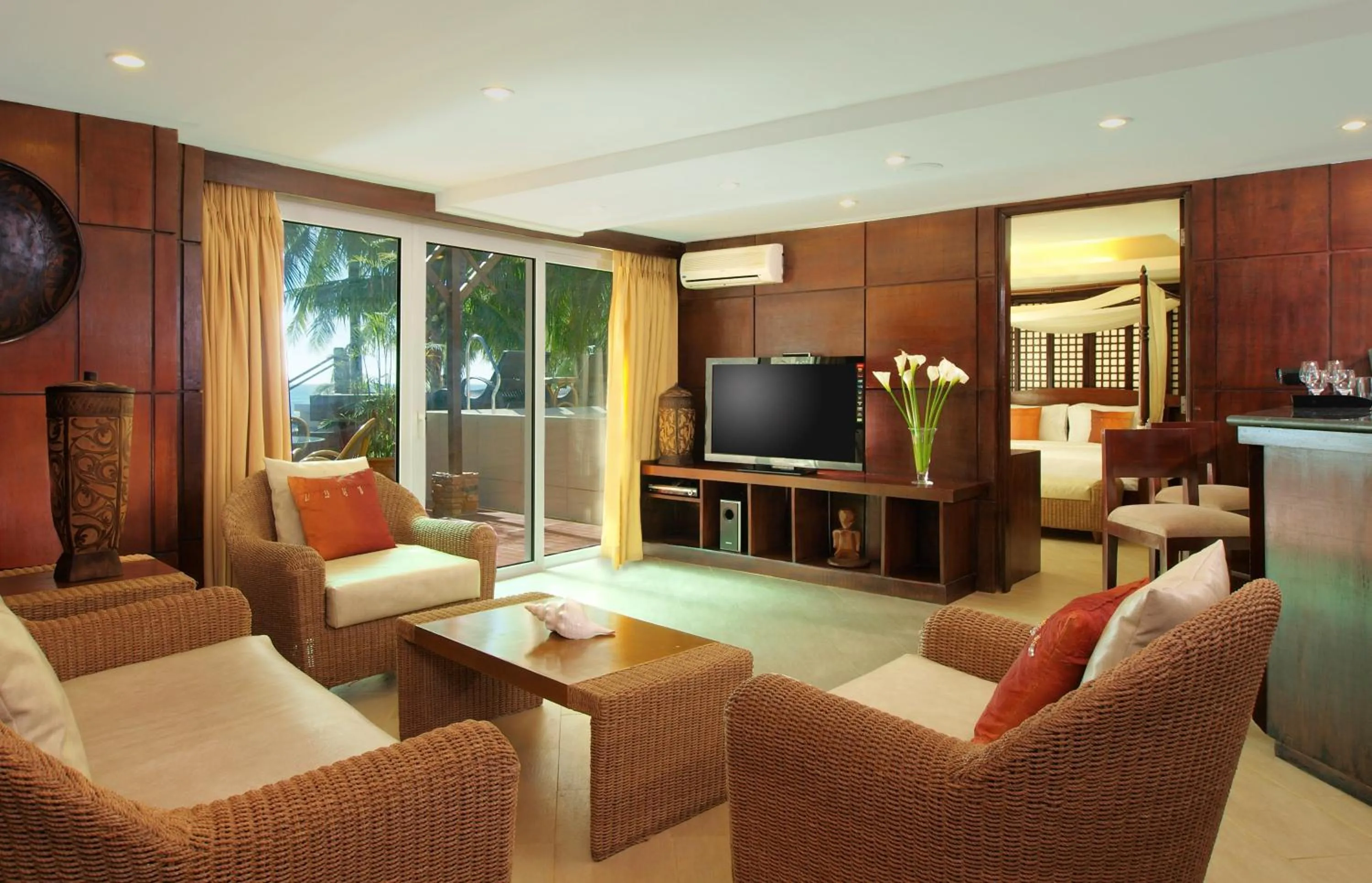 Living room in Boracay Mandarin Island Hotel
