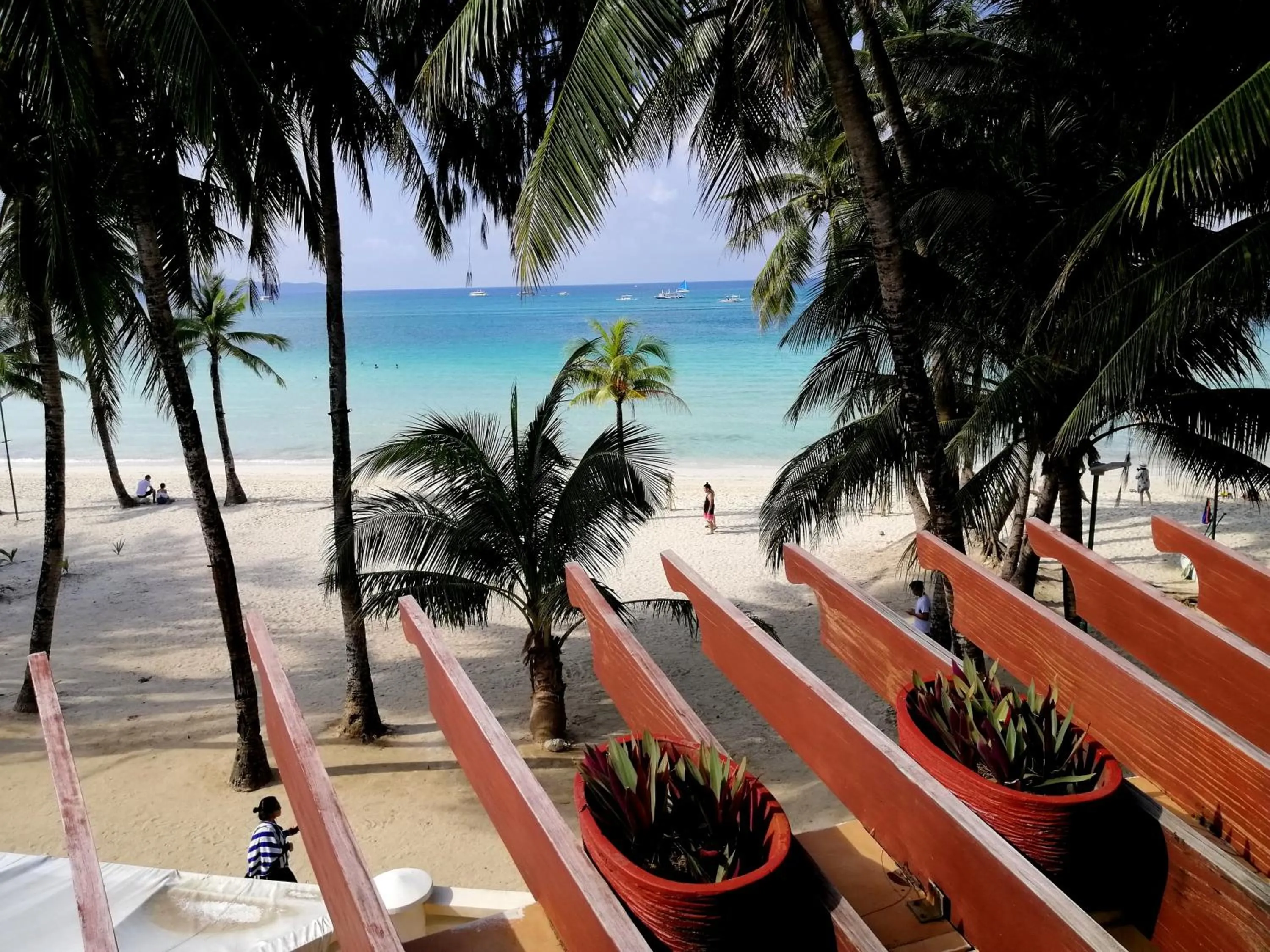 Sea view in Boracay Mandarin Island Hotel
