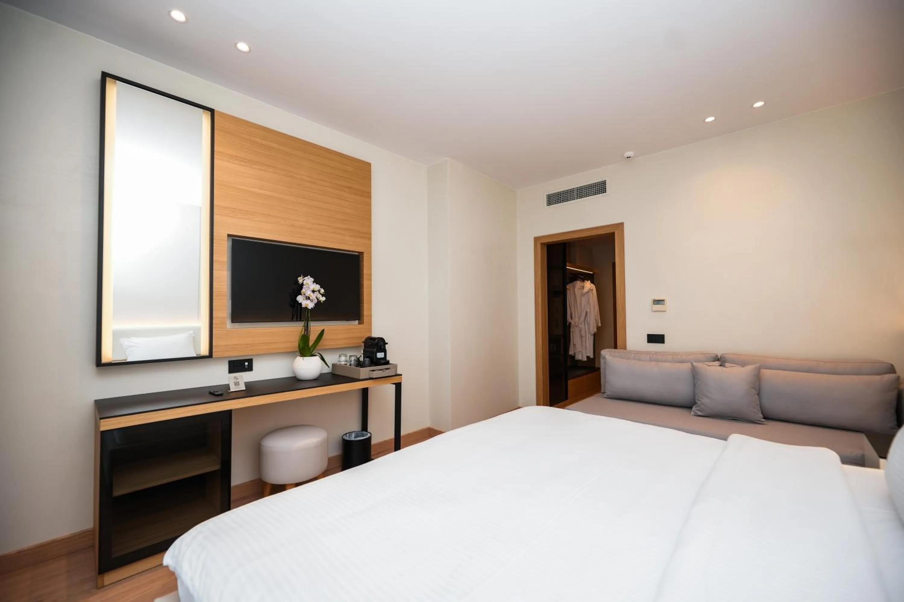 Bedroom, Bed in Hotel Agimi