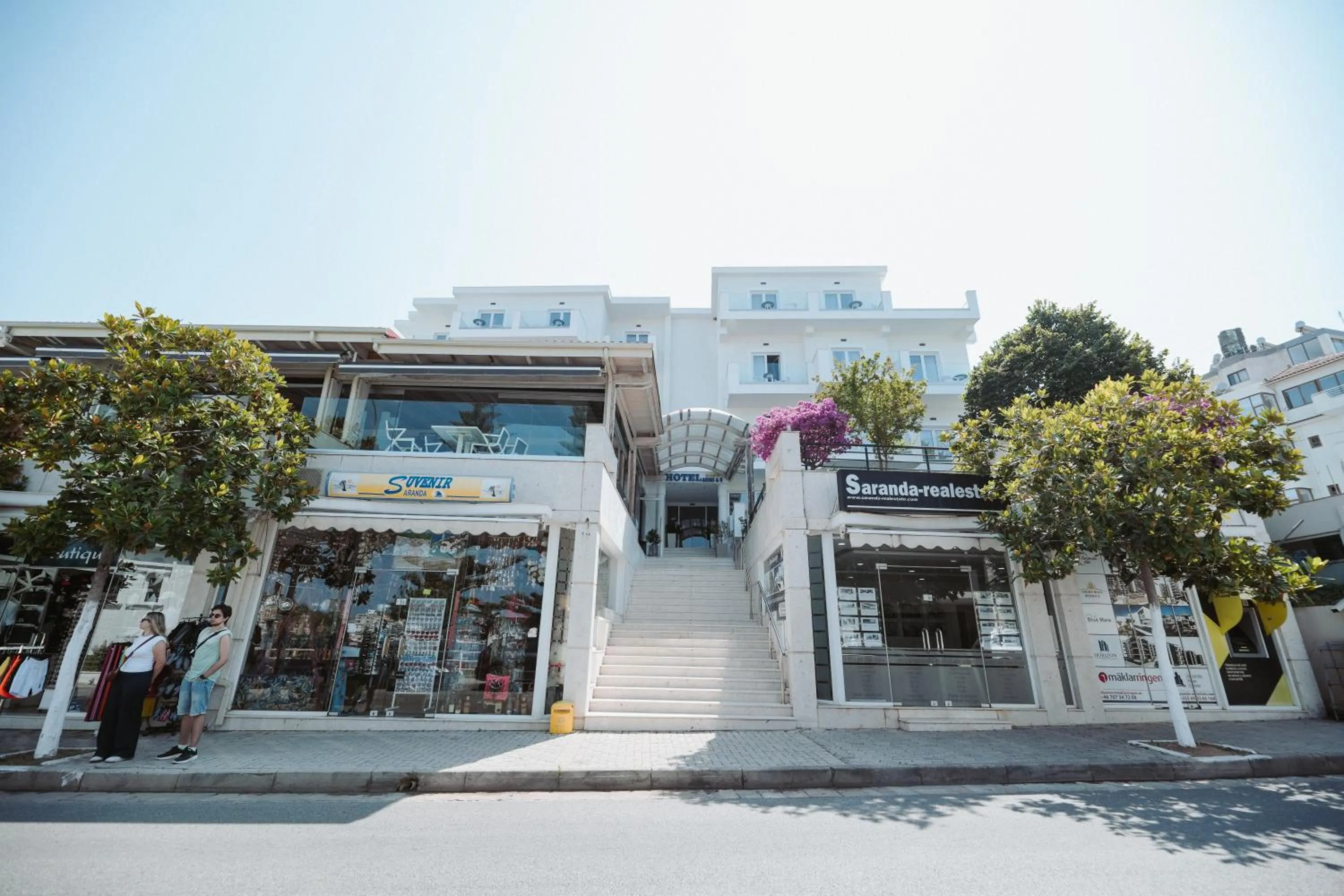 Facade/entrance in Hotel Agimi