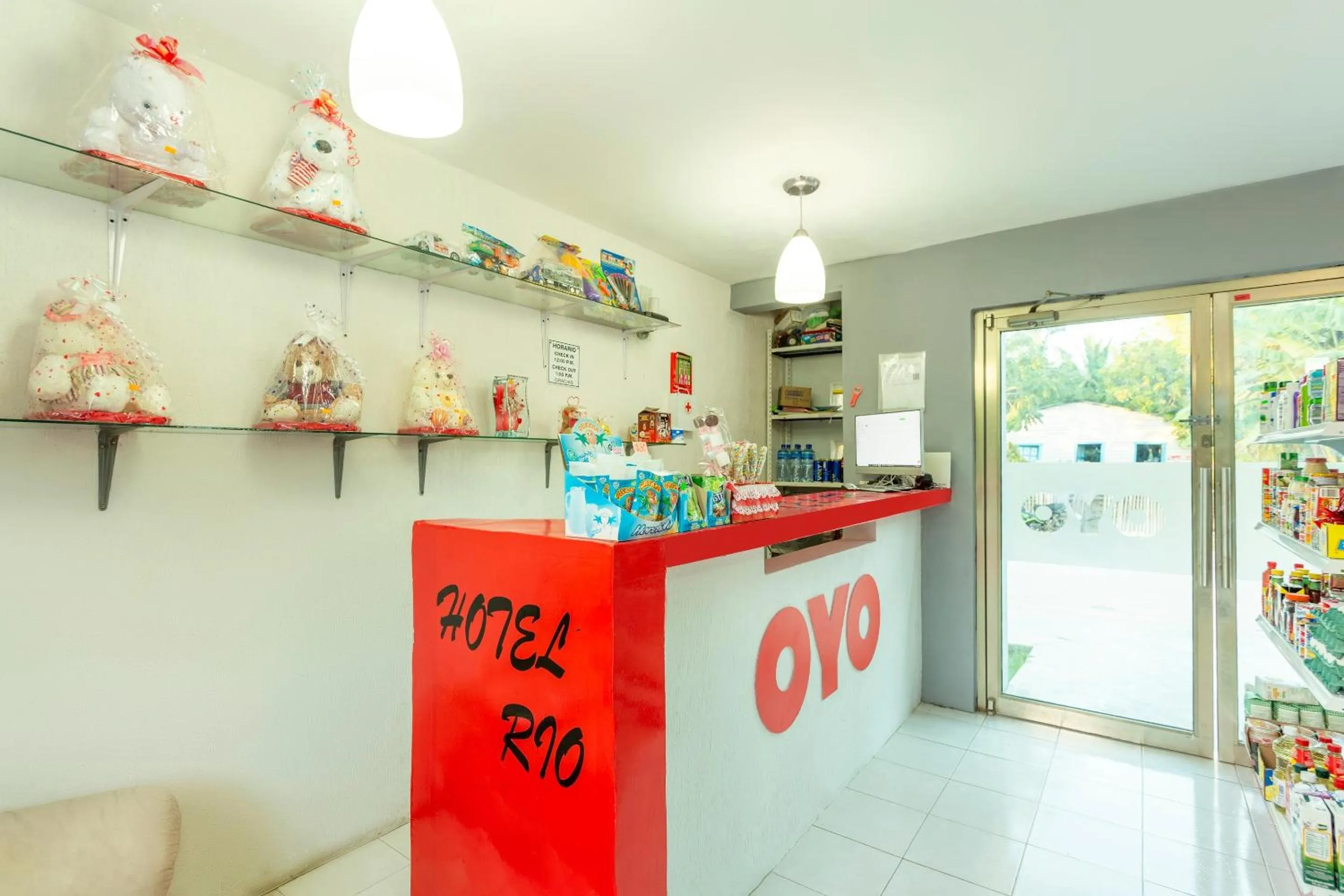 Lobby or reception in OYO Hotel Rio Chetumal