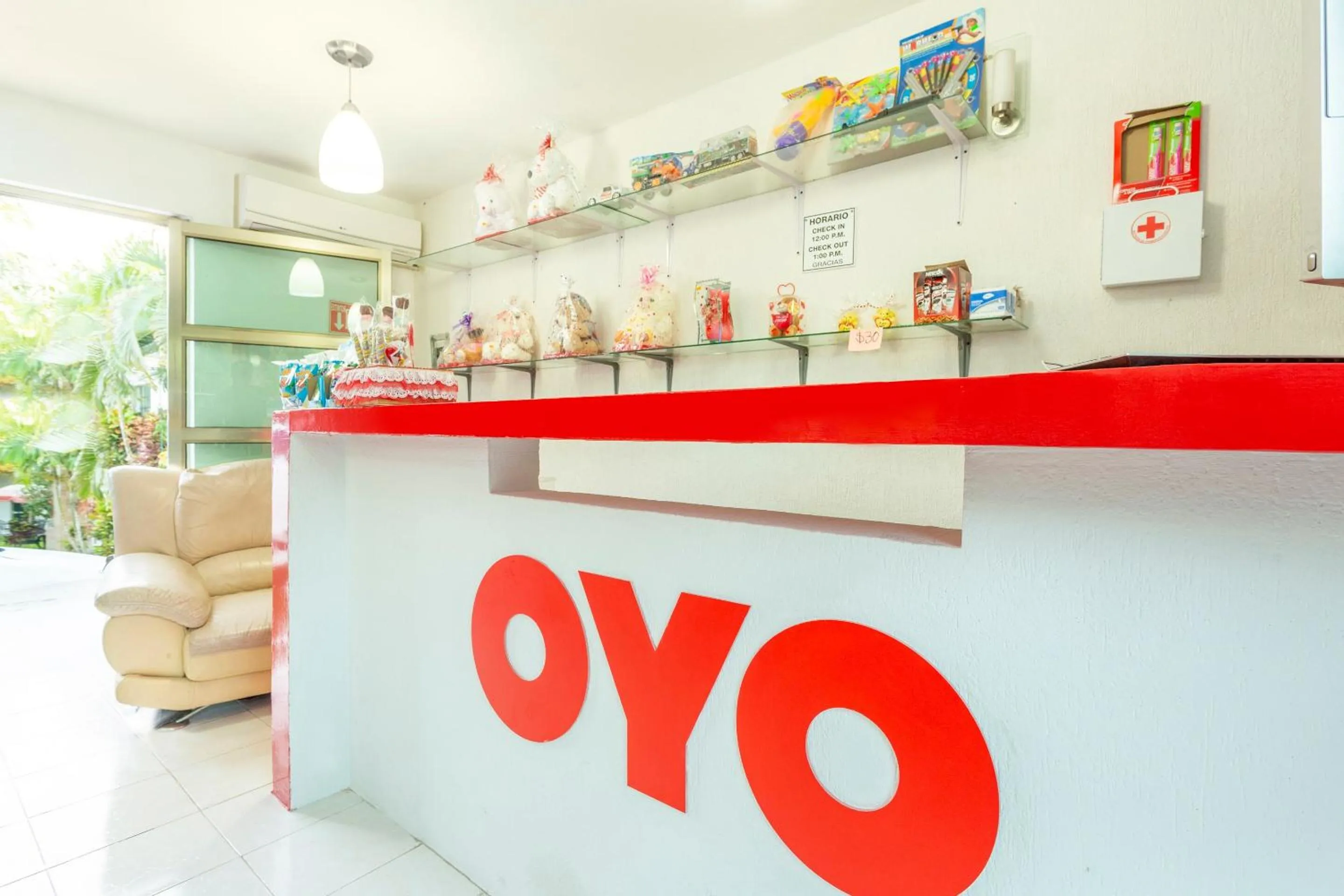 Lobby or reception in OYO Hotel Rio Chetumal