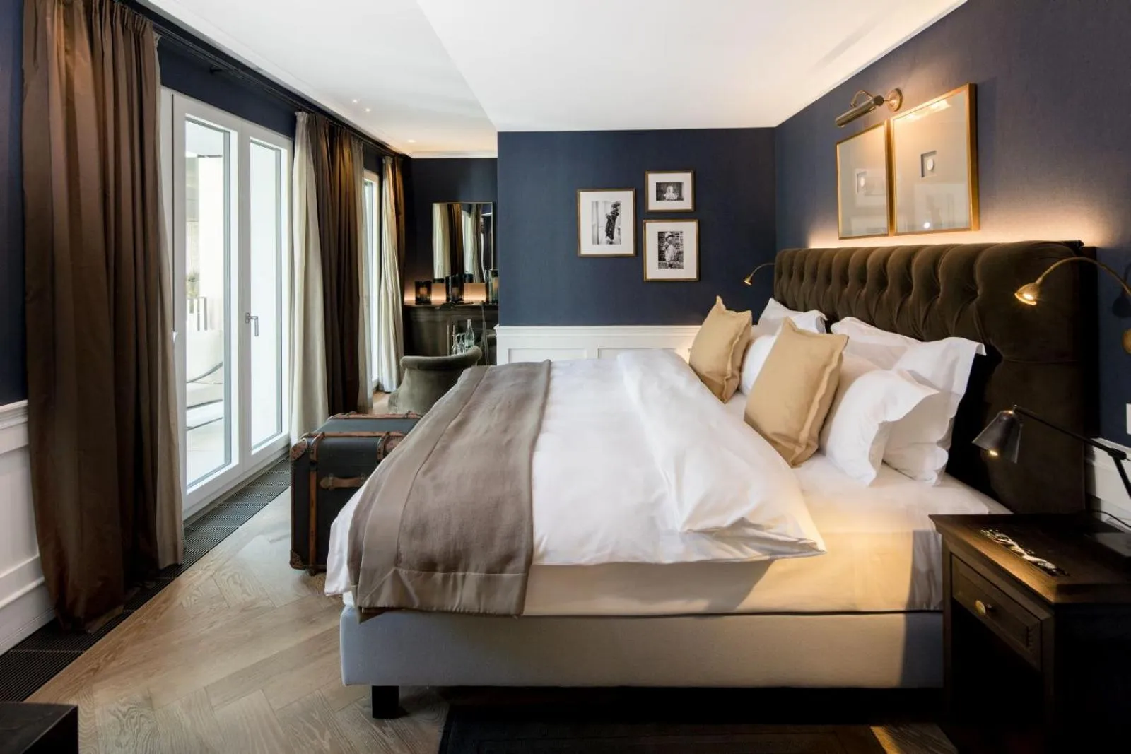 Photo of the whole room, Bed in Hotel München Palace