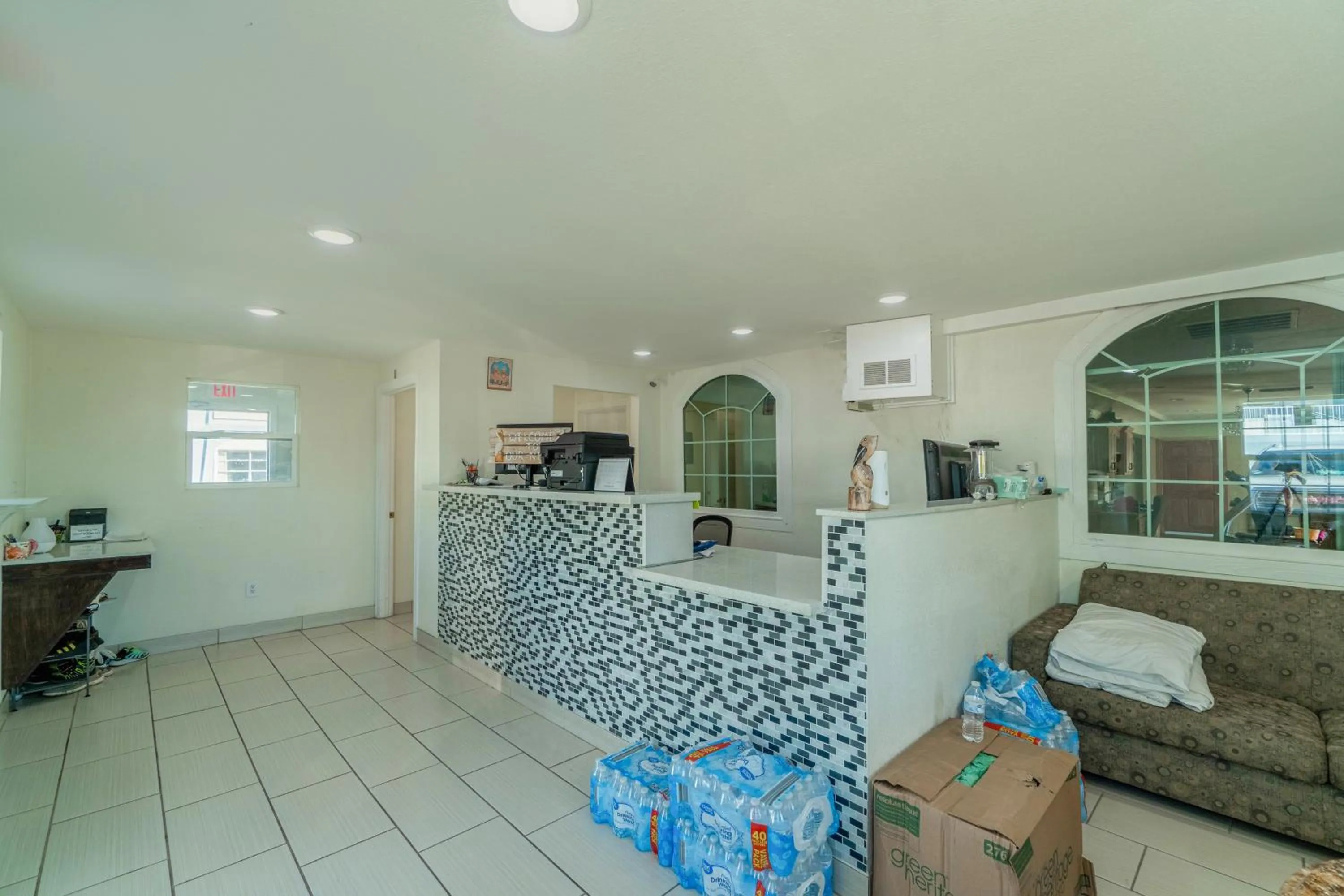 Lobby or reception in Pelican Inn by Belvilla Aransas Pass, TX