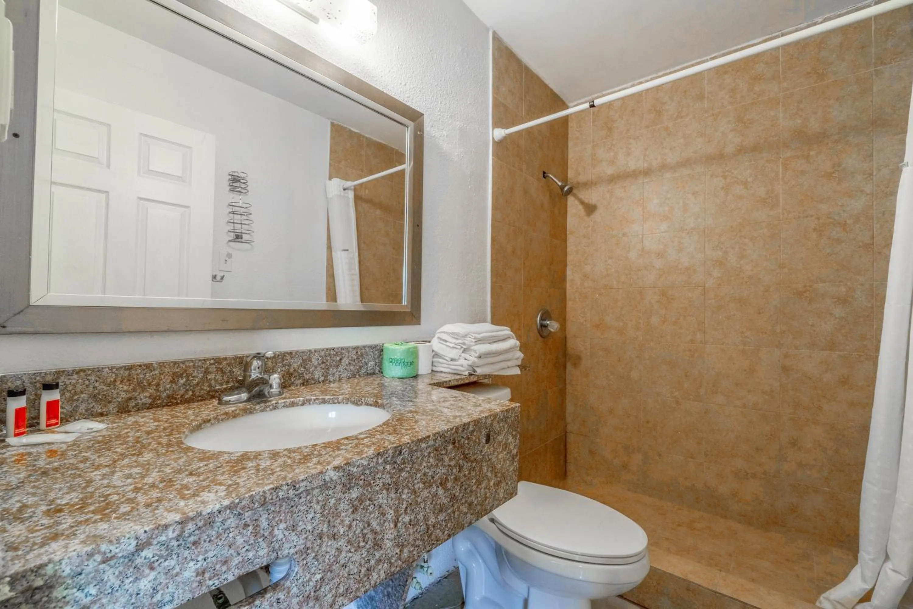 Bathroom in Pelican Inn by Belvilla Aransas Pass, TX