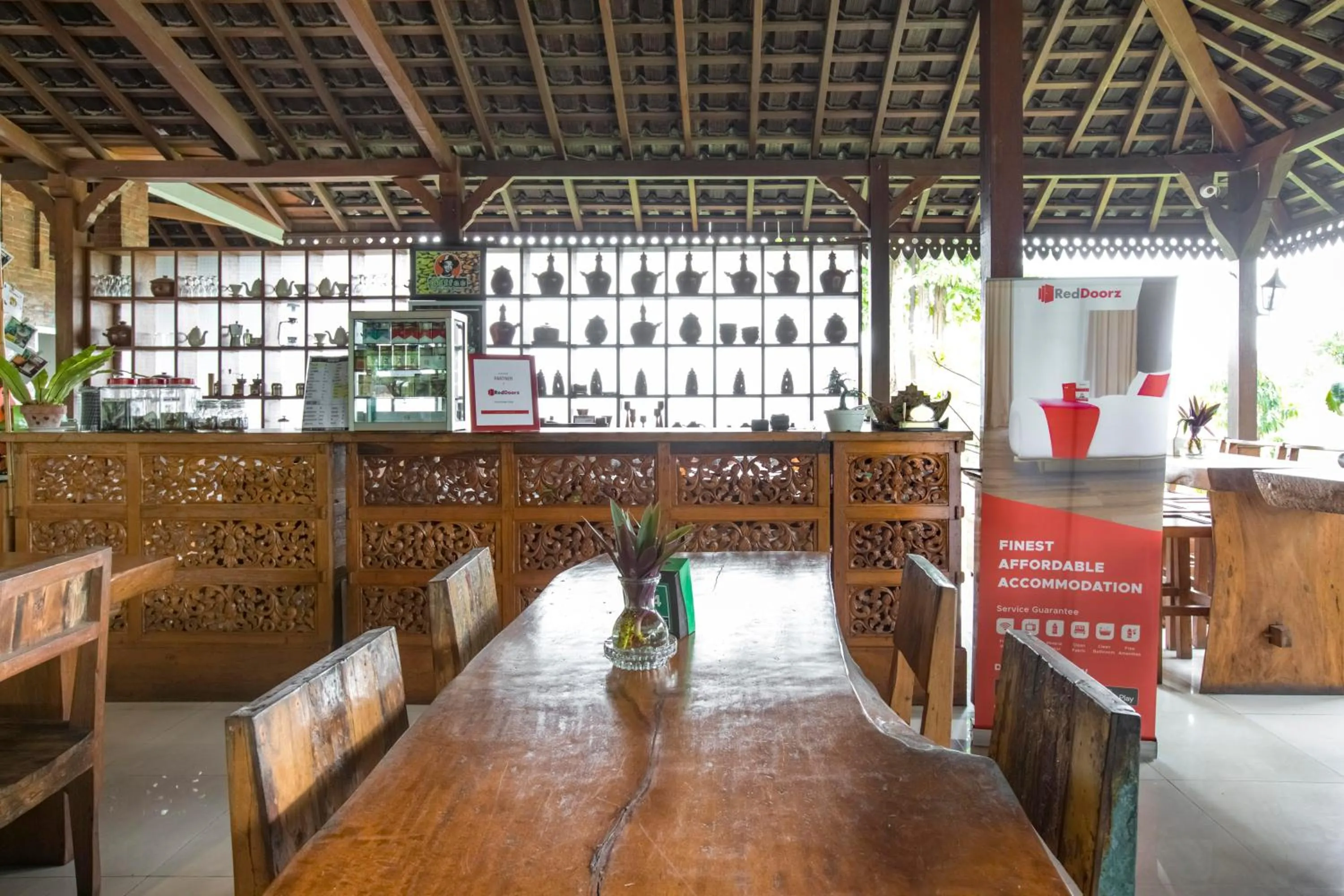 Lobby or reception in RedDoorz Plus @ Purwodadi